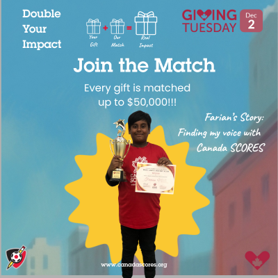 Hear From Poet-Athlete Farian,                                           On The Impact of Canada SCORES