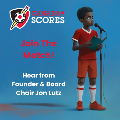 Holiday Greetings &amp; Year-End Appeal from Canada SCORES Founder &amp; Board Chair - Jon Lutz