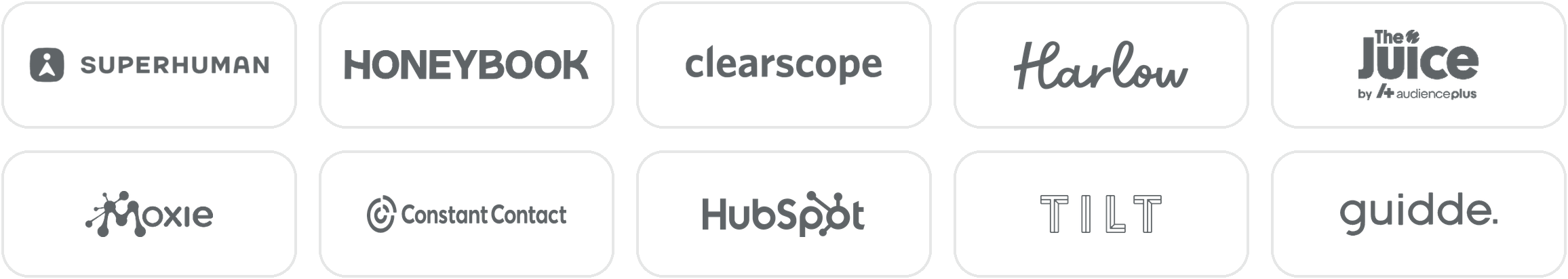 Past sponsors: Superhuman, HoneyBook, Clearscope, Harlow, The Juice, Moxie, Constant Contact, HubSpot, TILT, and guidde