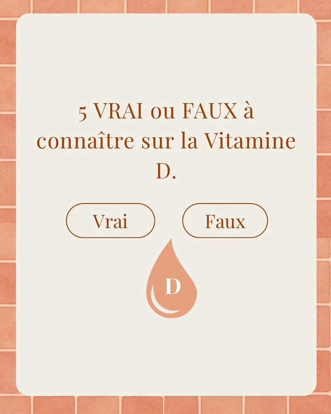Savais-tu que la vitamine D joue un r&ocirc;le cl&eacute; chez les b&eacute;b&eacute;s et les enfants ?
Voici 5 faits simples pour mieux comprendre ☀️

#VitamineD #VitamineDSuppl&eacute;ment #NutritionB&eacute;b&eacute; #Allaitement #Grossesse #PostP