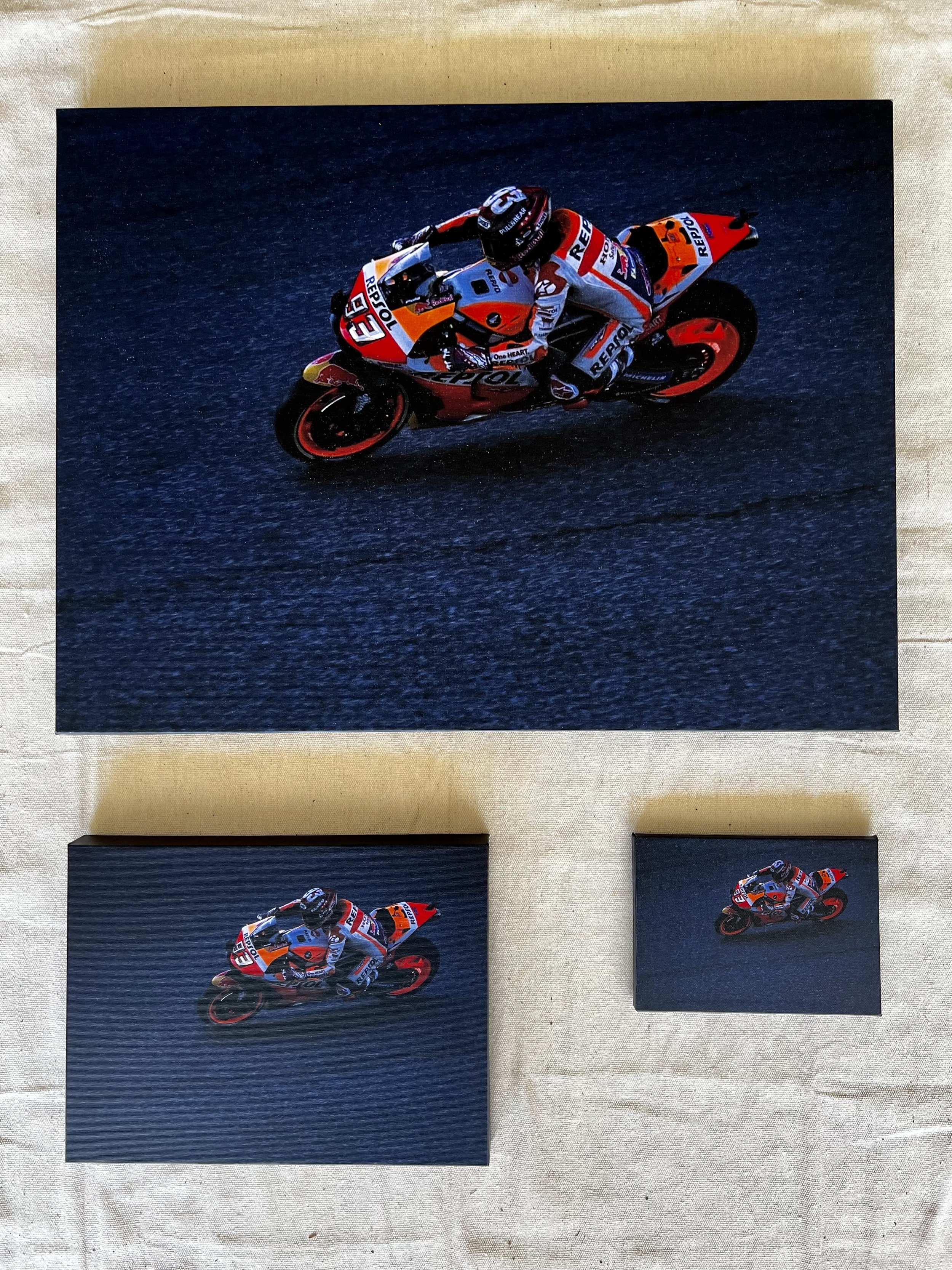 Marc Marquez MotoGP At COTA Canvas Print