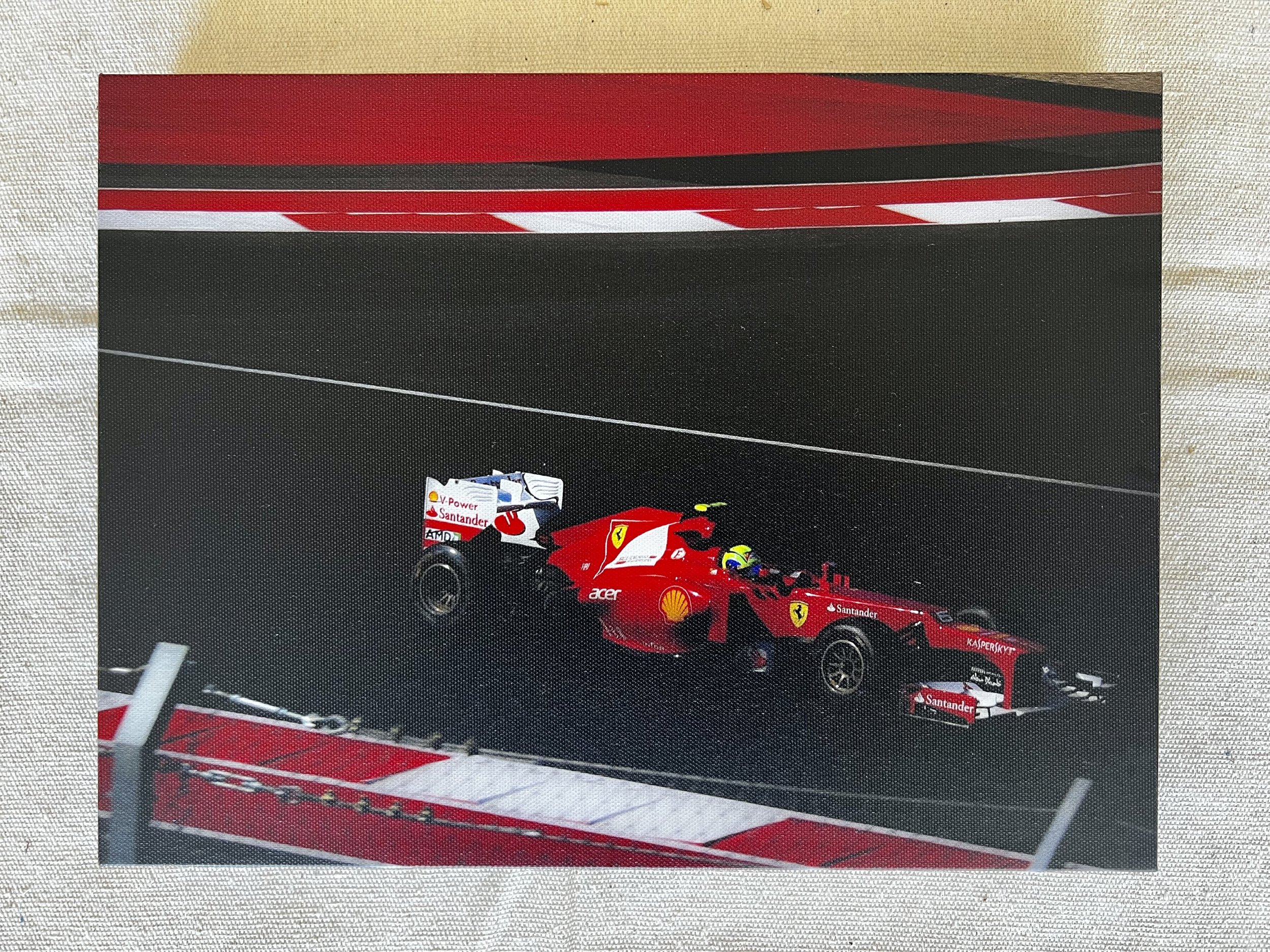Ferrari Formula One Canvas Print