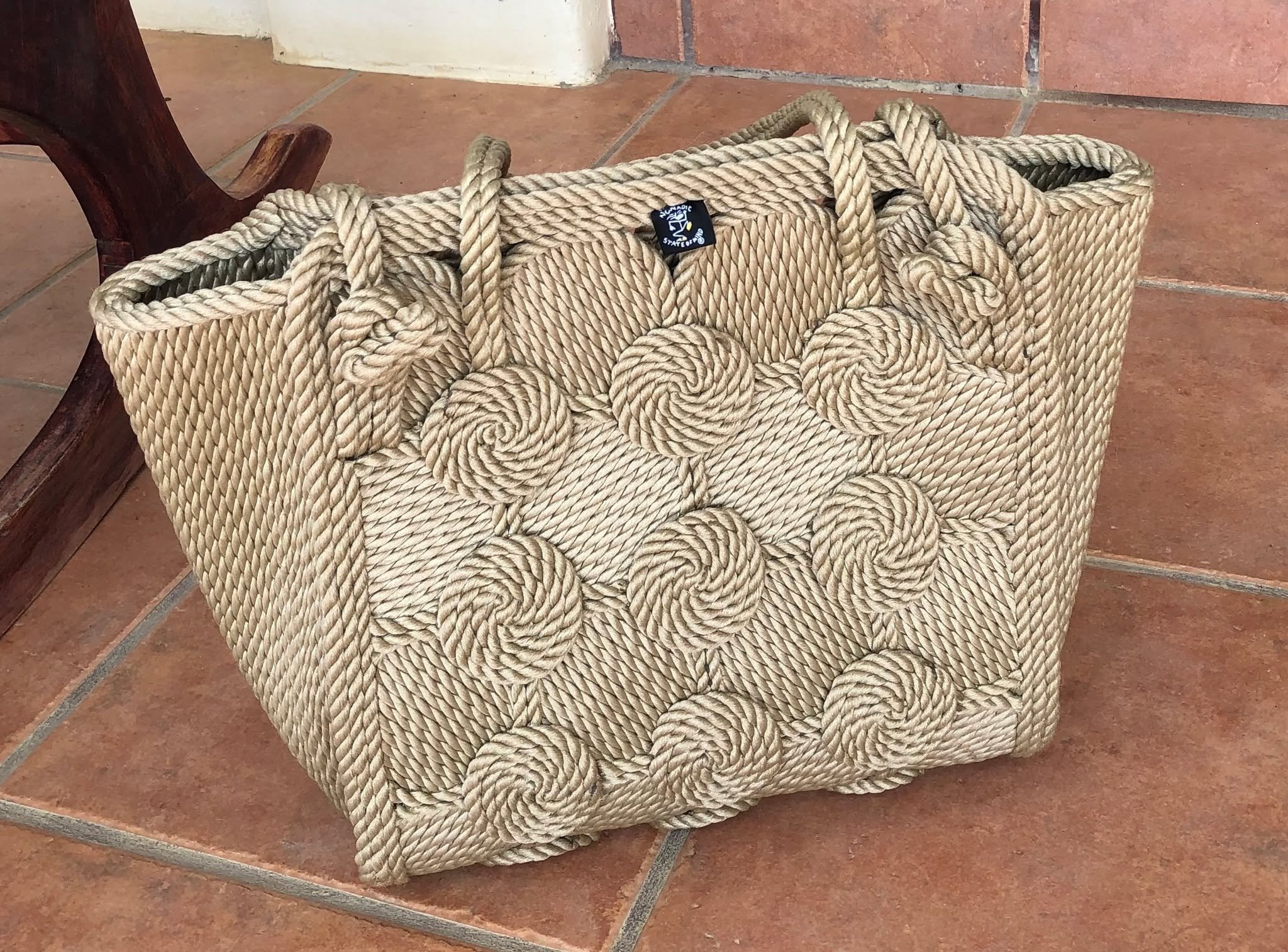 Our A-Series Woven Rope Purse in Camel is the perfect weekend (or any day) bag.

#nomadiclife