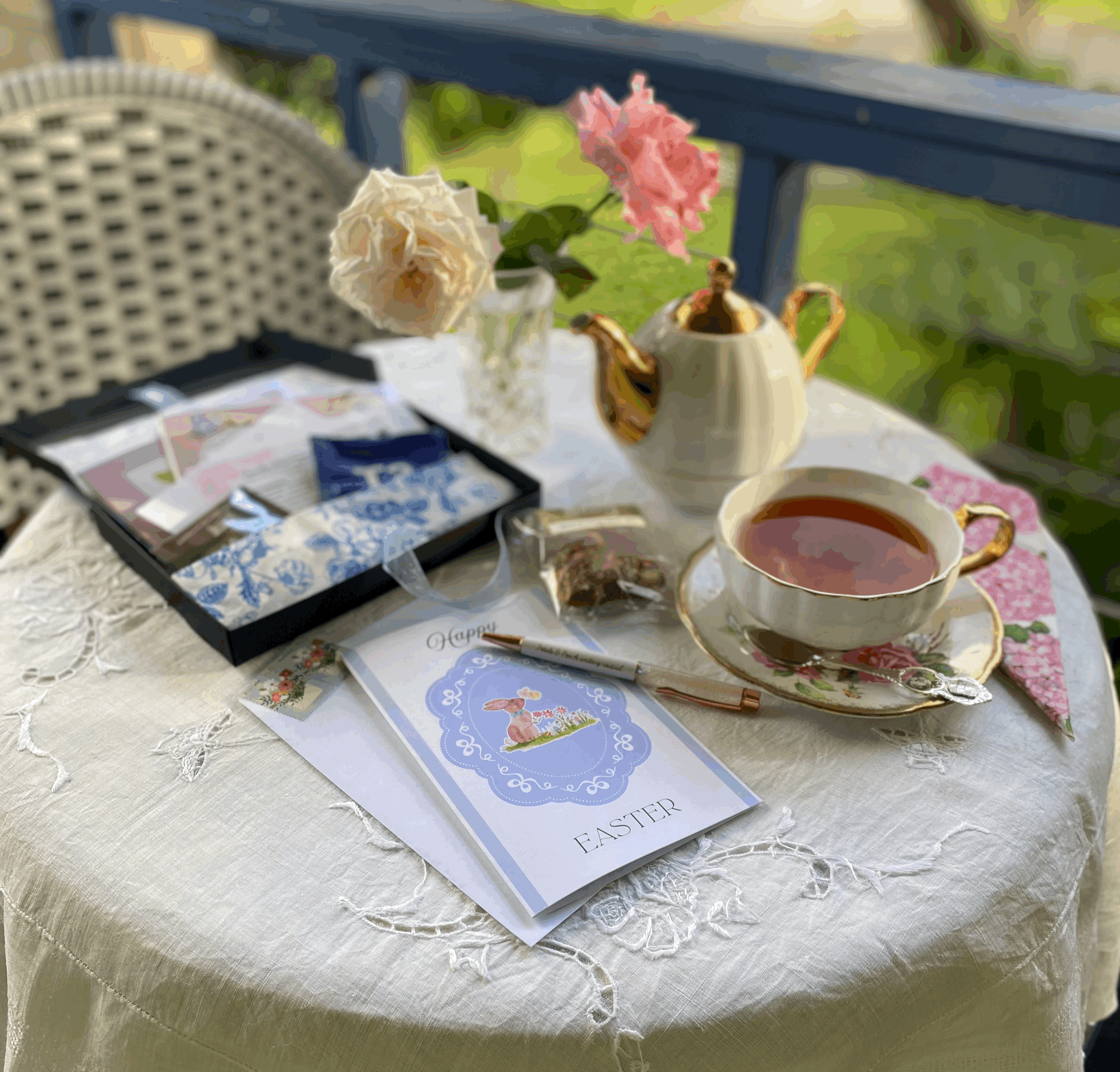 Petals & Pen Stationery Box ~ A Writing Revival ~ Easter Edition