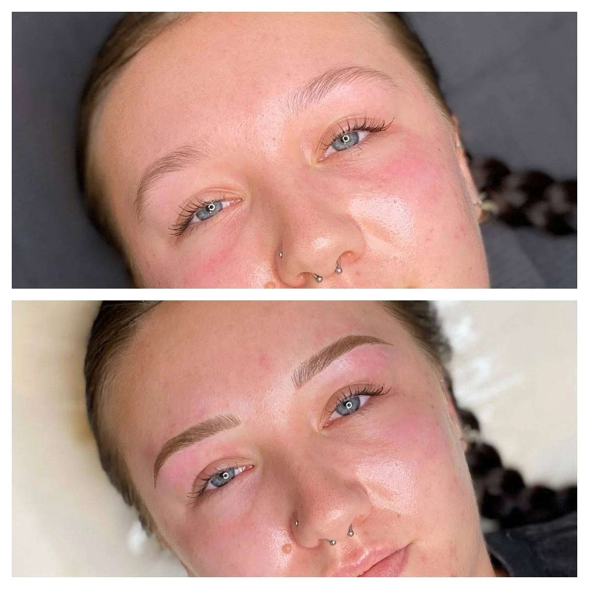 Combination brow - Microblading & Powder