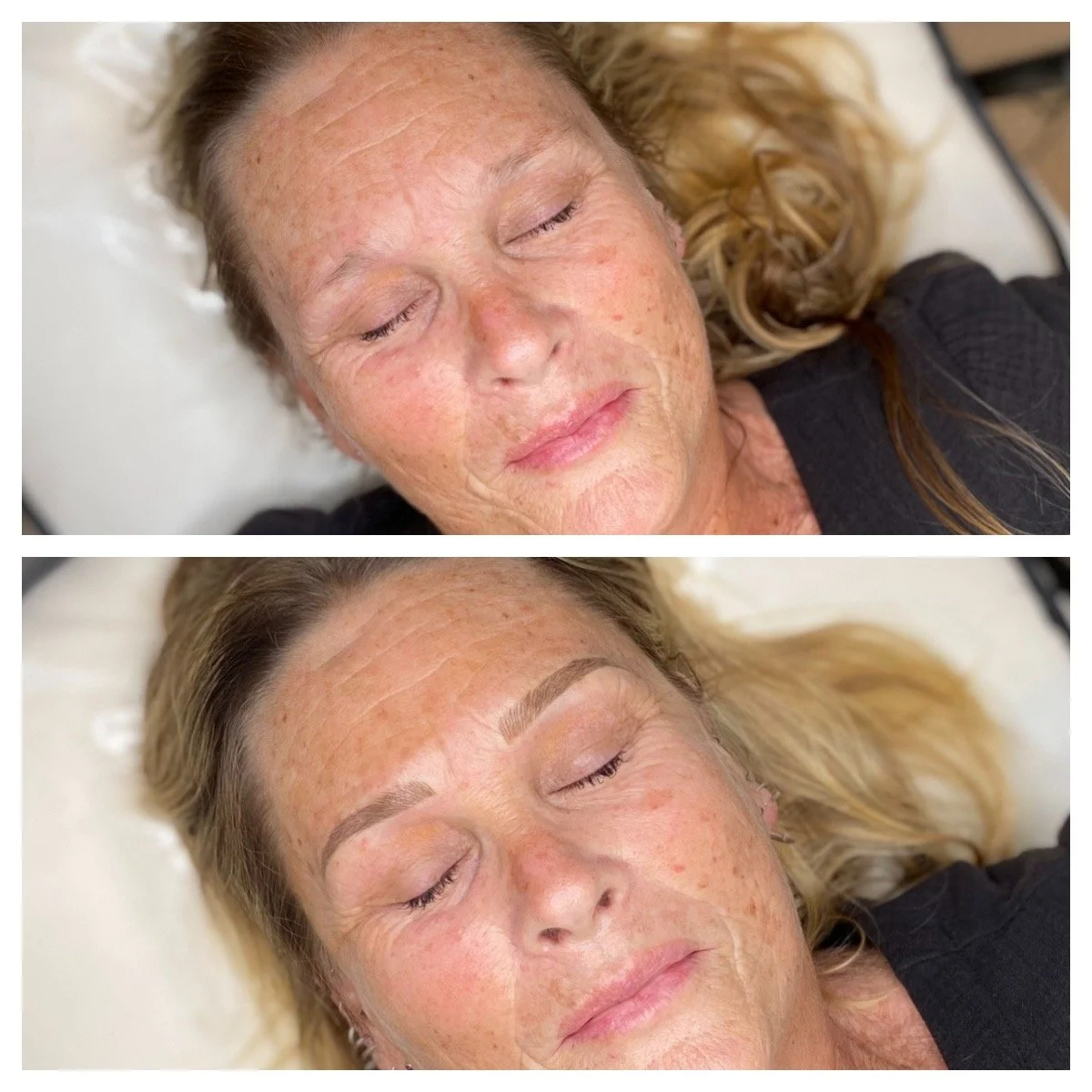 Combination brow - Microblading & Powder