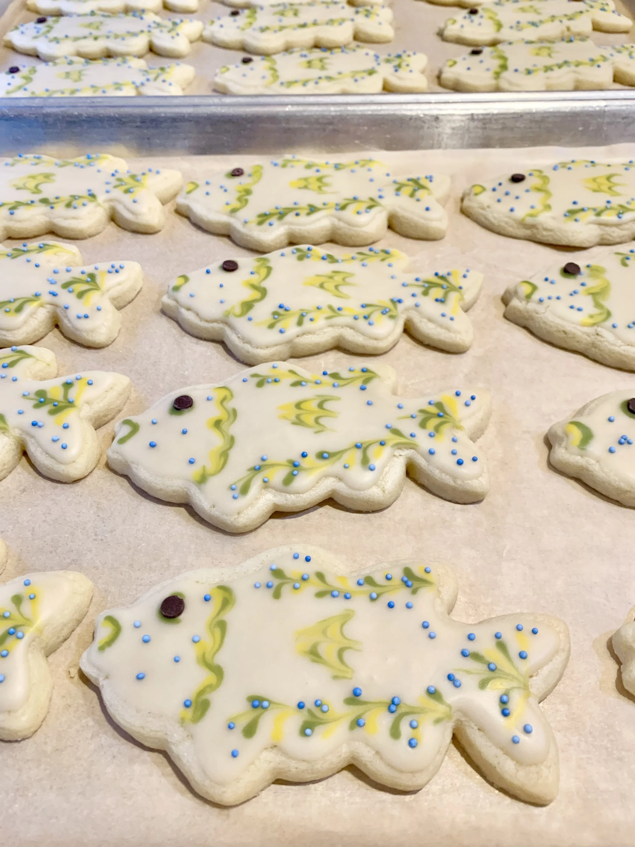 Iced Sugar Cookies