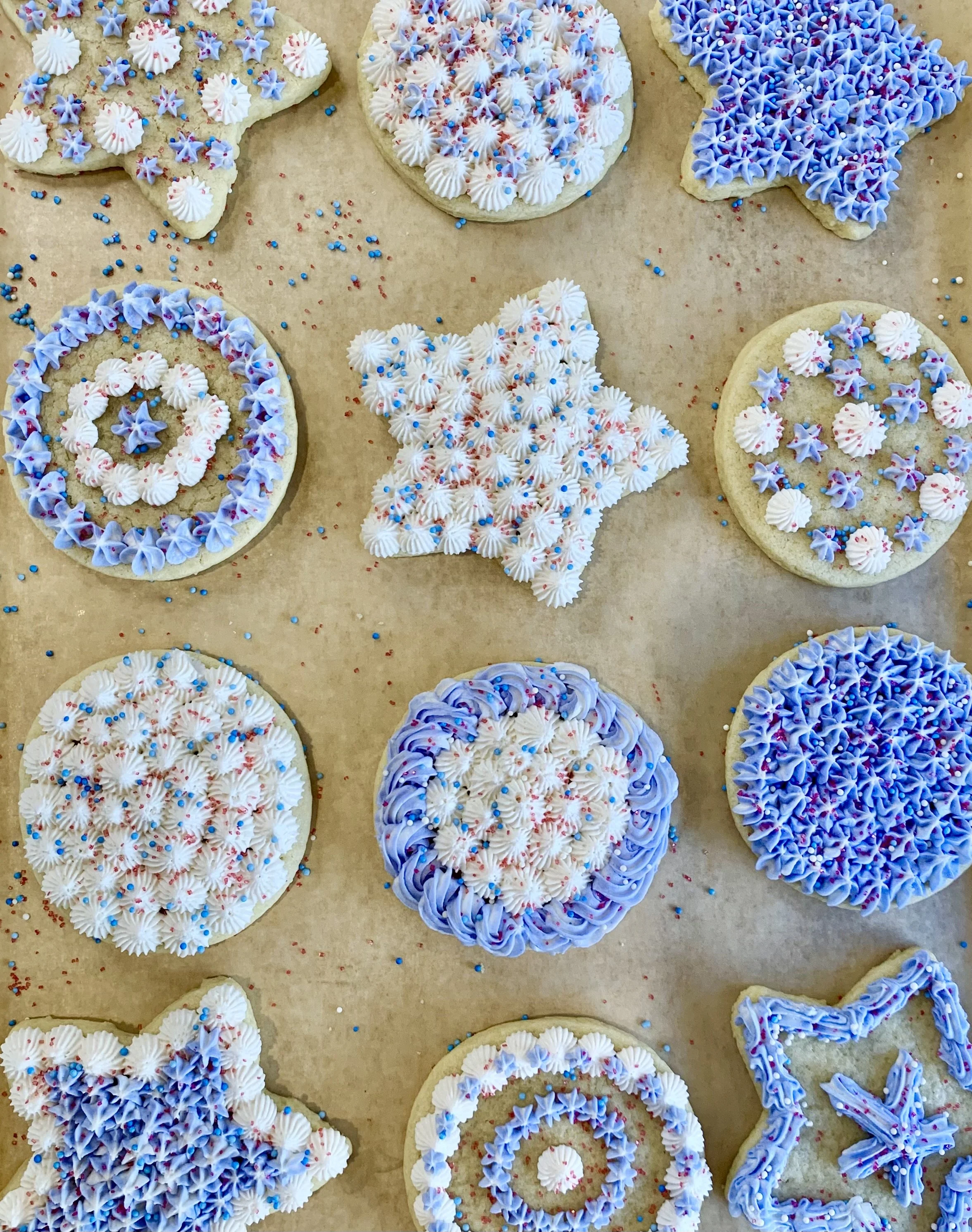 Frosted Sugar Cookies