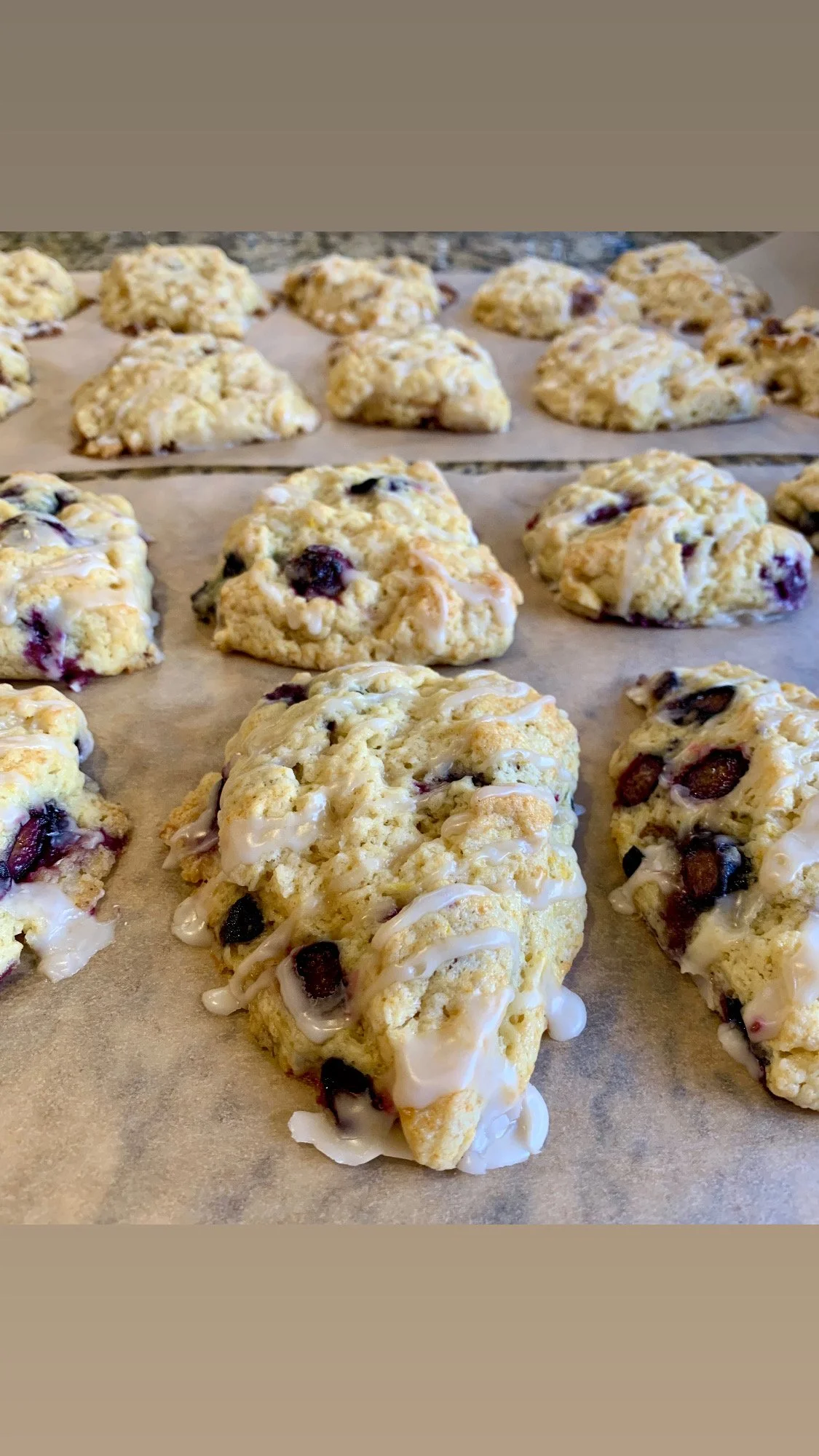 Blueberry Lemon Scones