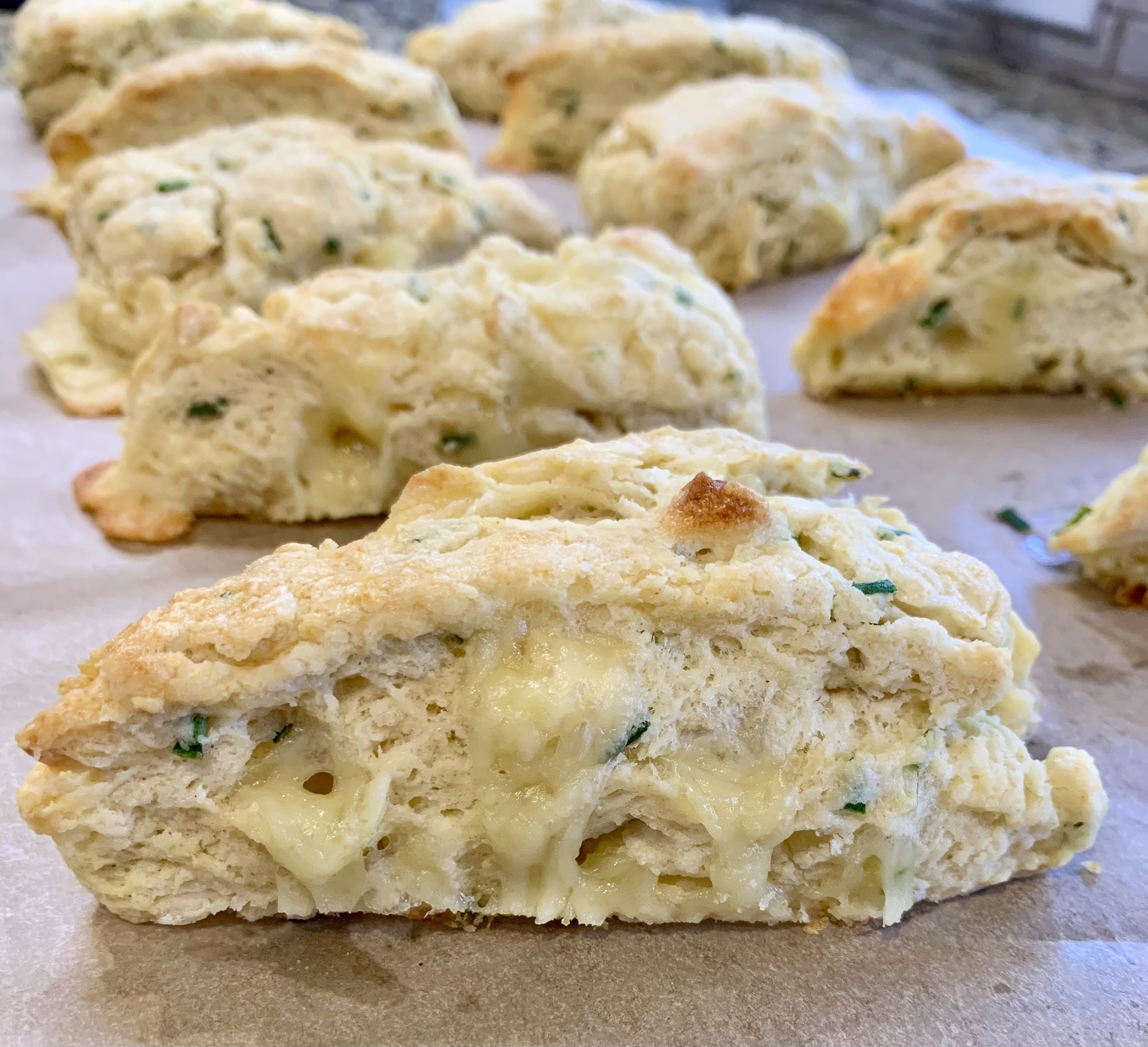 Cheddar & Chive Scones