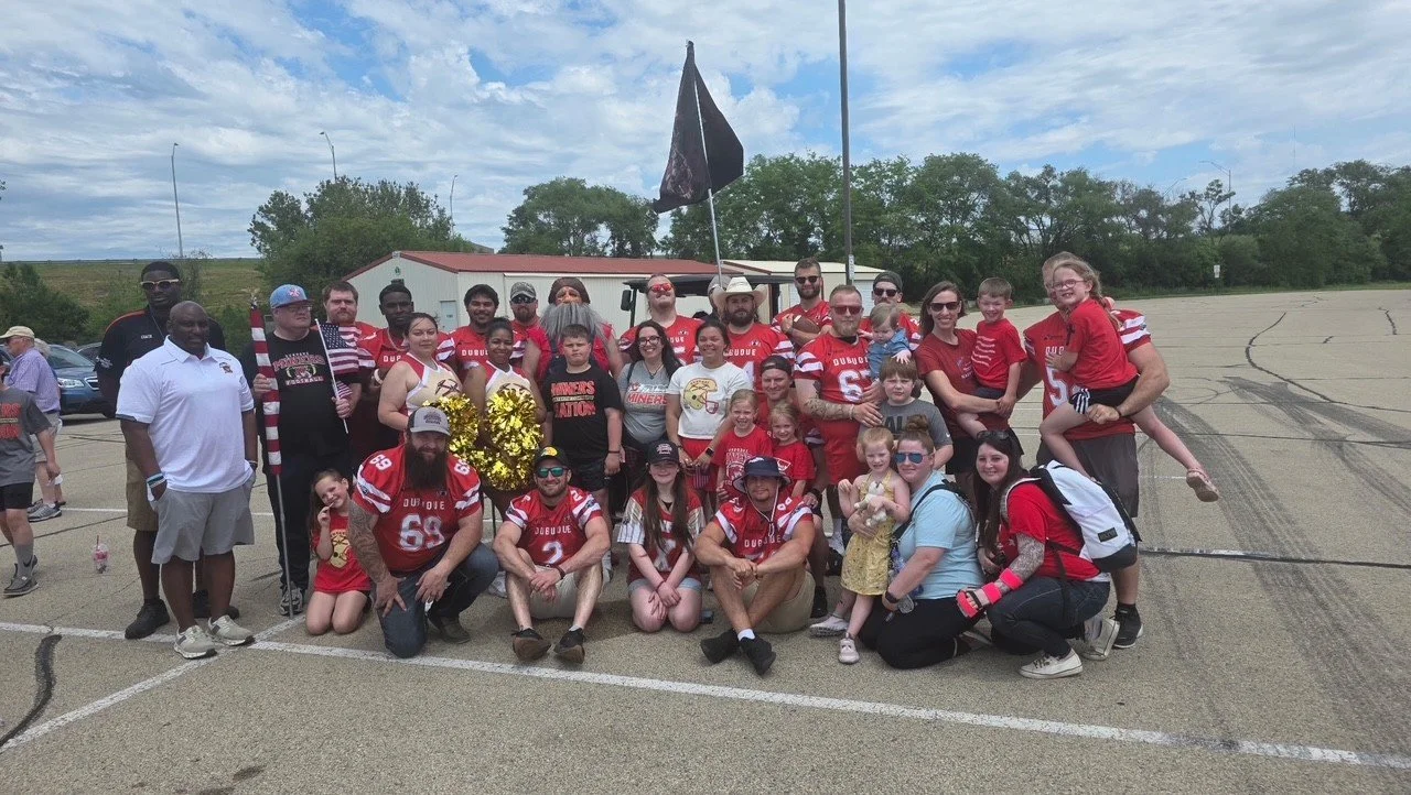 Dubuque Miners at the Dubuque Memorial Day Parade 05.25.26