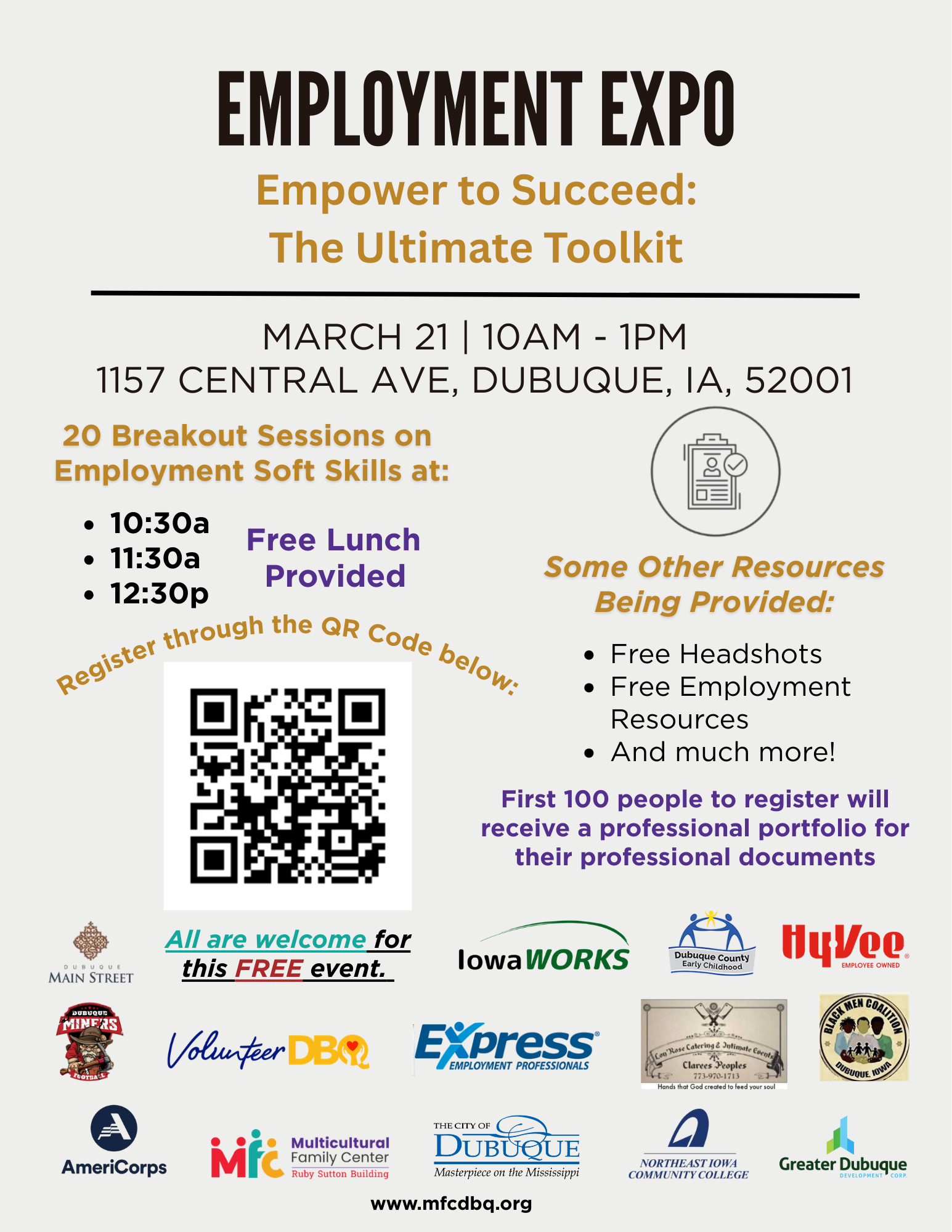 Dubuque Miners Employment Expo