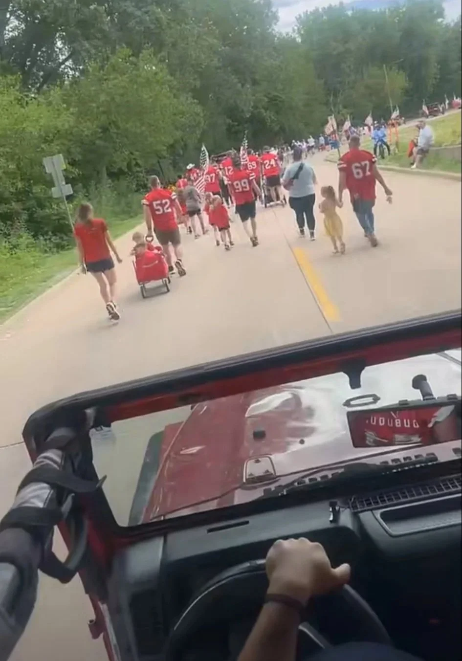 Dubuque Miners at the Dubuque Memorial Day Parade 05.25.26