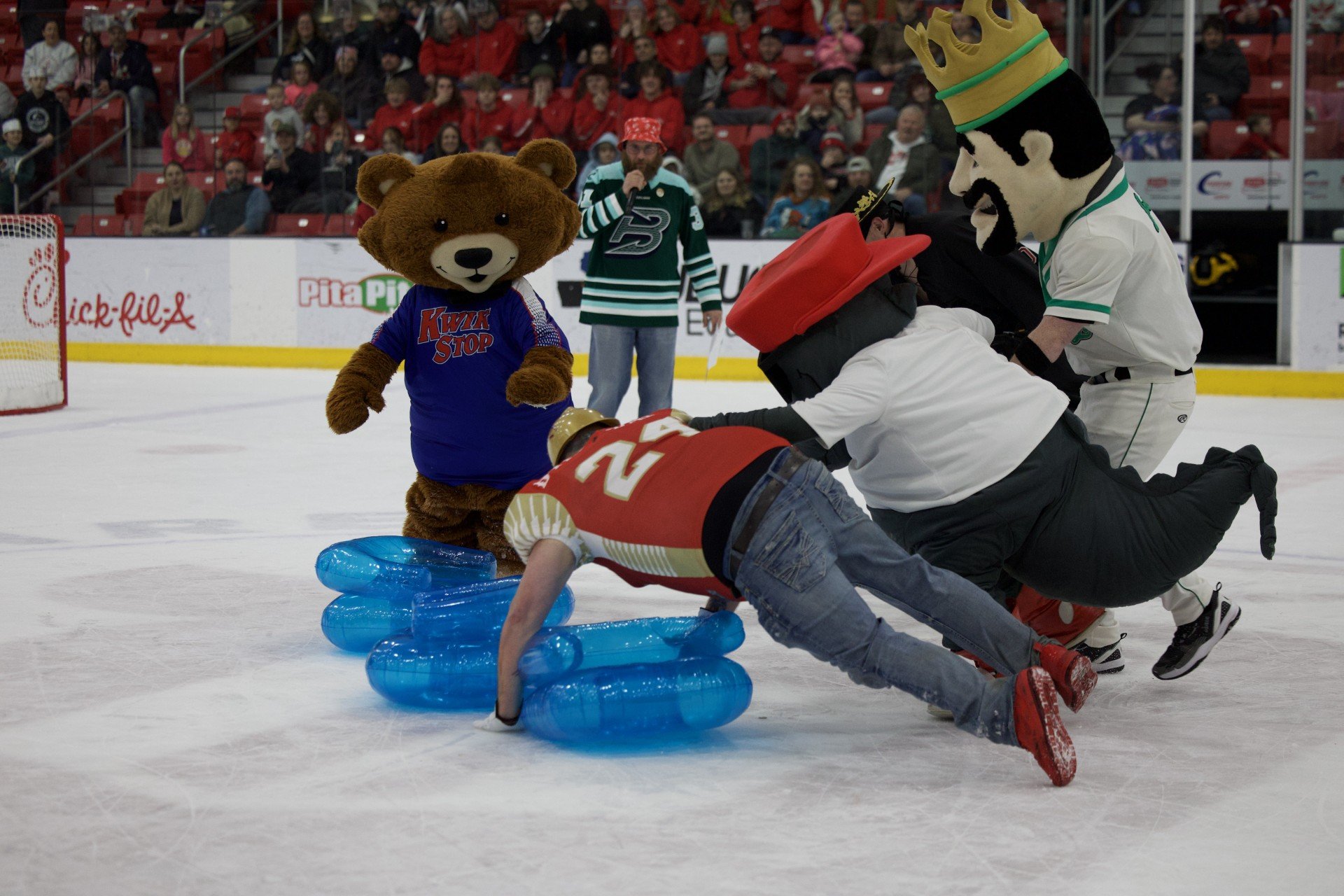 Dubuque Fighting Saints Mascot Mania Night | Debut of Dynamite Dan! 03.07.26
