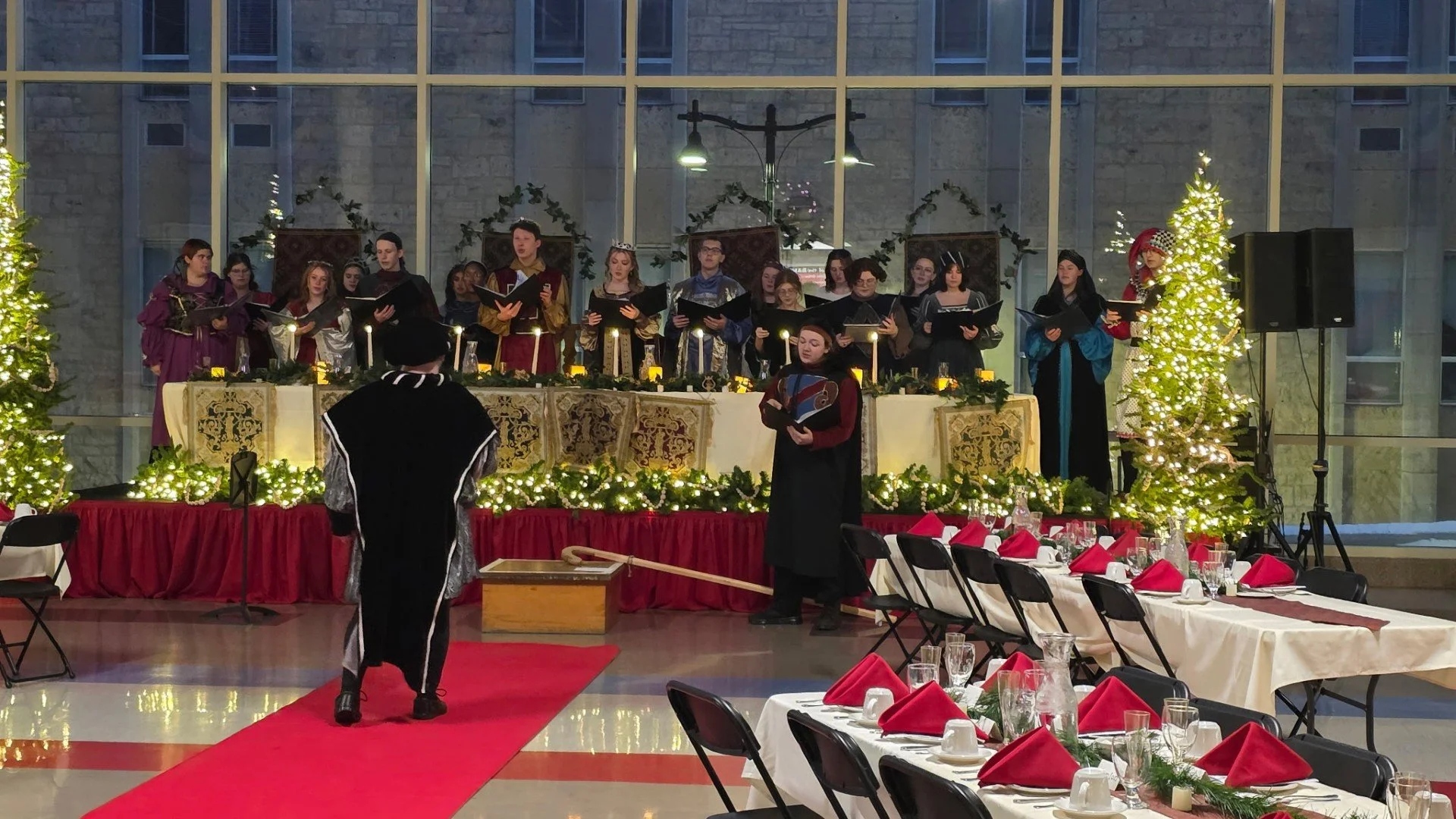 Dubuque Senior High School Music Department's 50th Annual Christmas Madrigal Dinner Feast 12.13.25