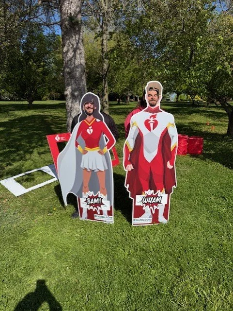 Dubuque Miners at the American Heart Association - Heart Walk - Dubuque Arboretum - 05.02.26
