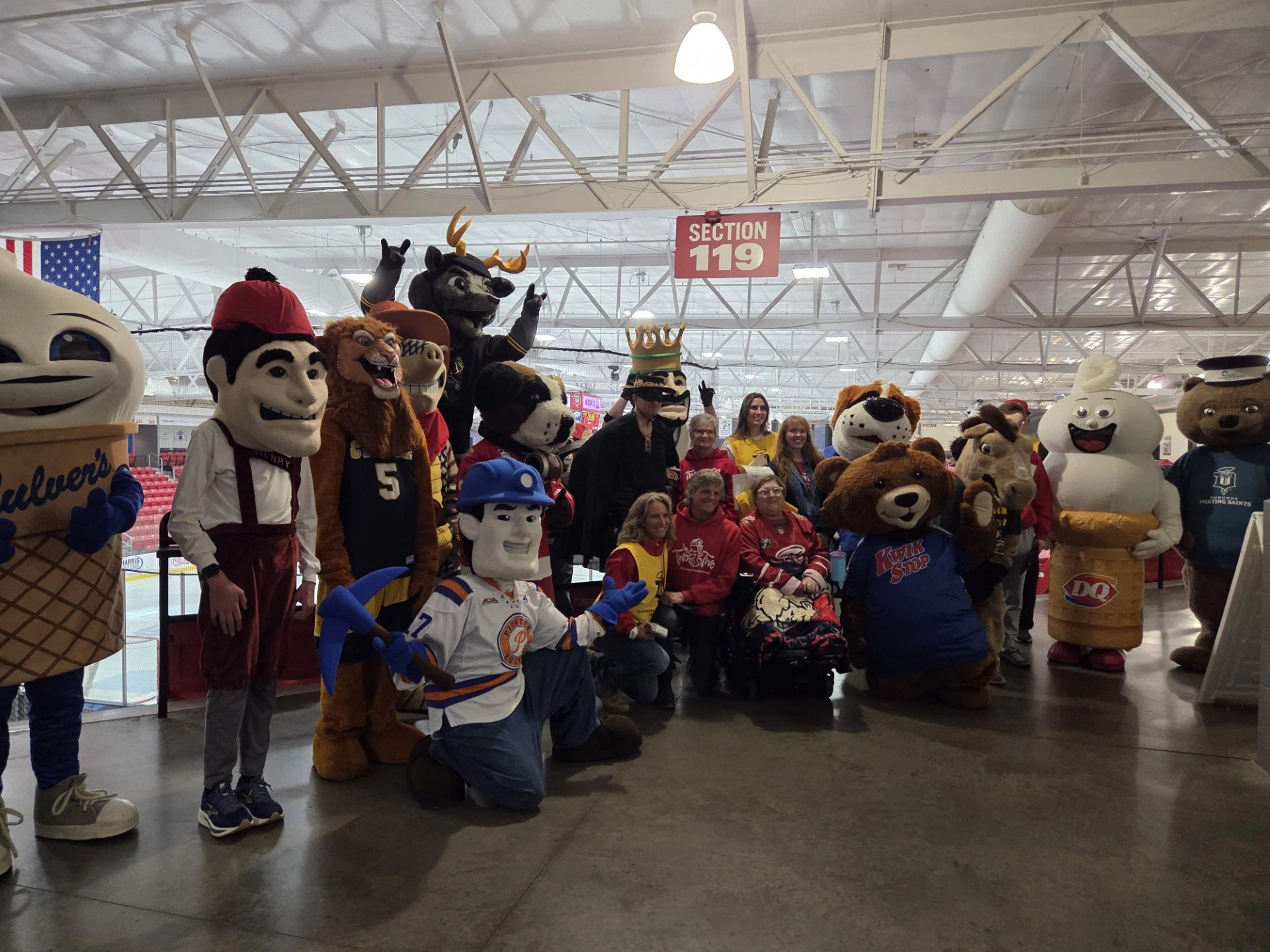 Dubuque Fighting Saints Mascot Mania Night | Debut of Dynamite Dan! 03.07.26