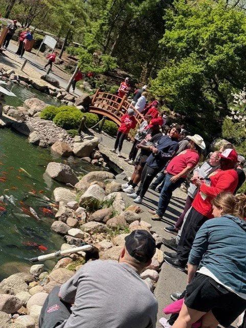 Dubuque Miners at the American Heart Association - Heart Walk - Dubuque Arboretum - 05.02.26