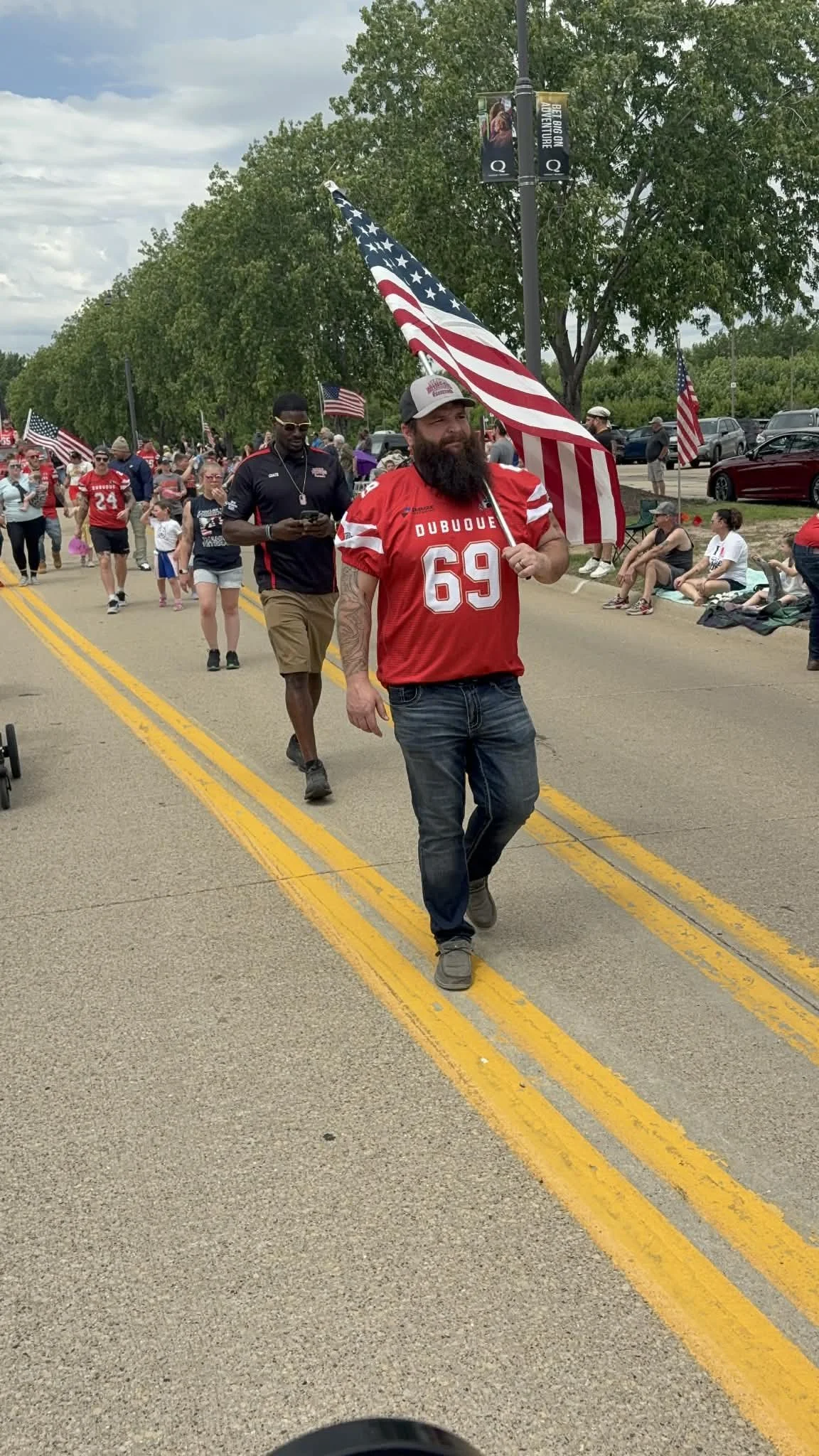Dubuque Miners at the Dubuque Memorial Day Parade 05.25.26