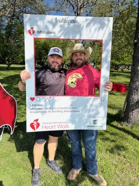 Dubuque Miners at the American Heart Association - Heart Walk - Dubuque Arboretum - 05.02.26