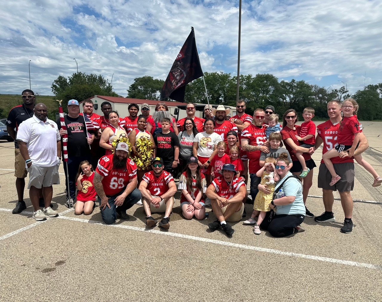 Dubuque Miners at the Dubuque Memorial Day Parade 05.25.26