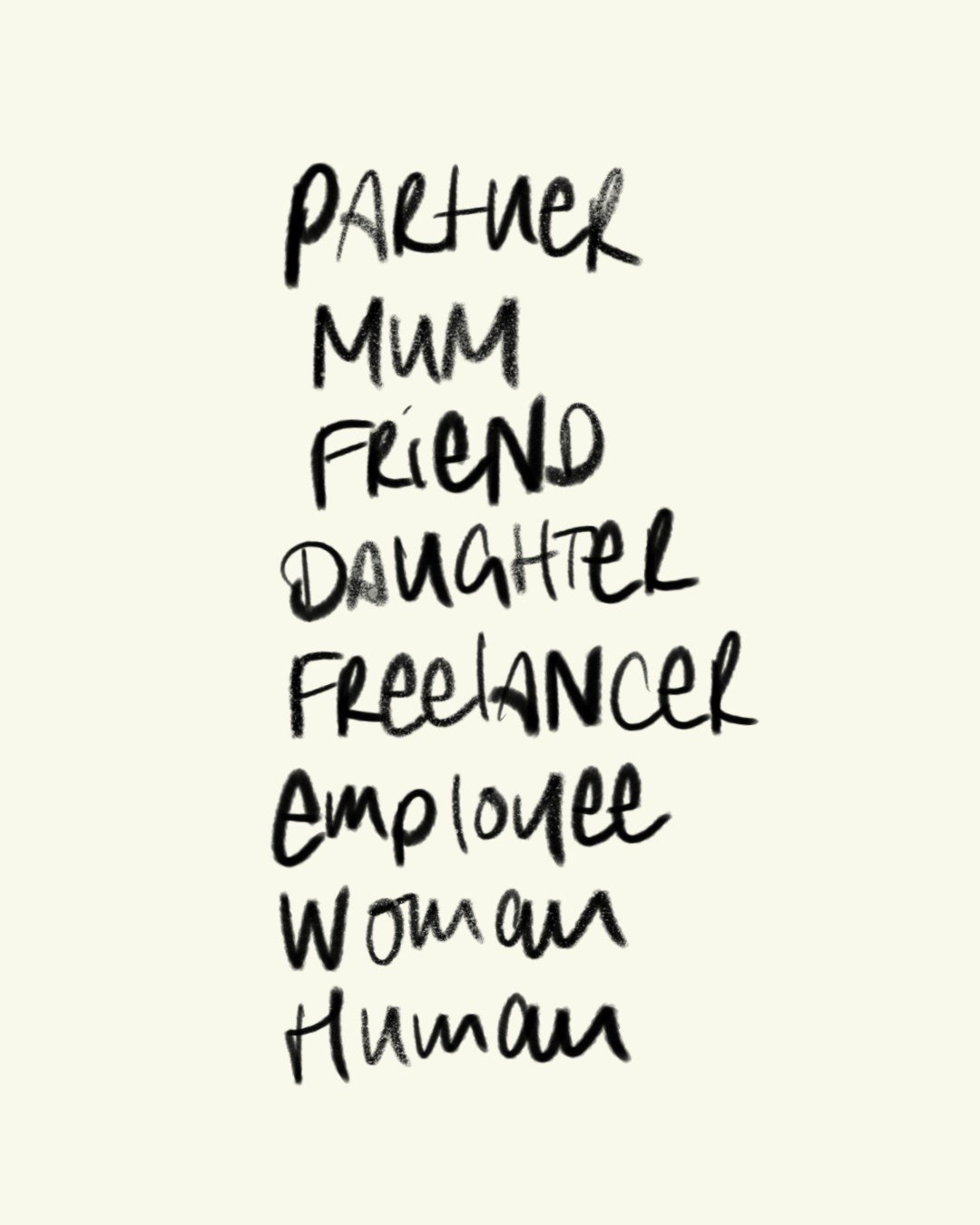 Who are you?⁠
⁠
I remember this question going around in class when I was younger. Most kids answered with their name.⁠
⁠
But who are you really?⁠
⁠
As adults, we often answer with our job, our title, our gender, our relationship status, or where we'