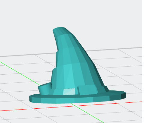 wizard hat w/ plume attatchment