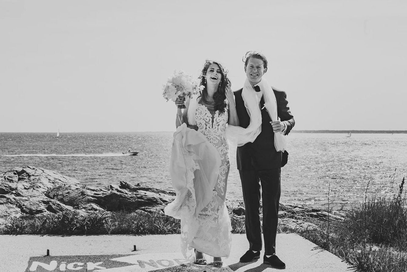 Brenton point wedding photos, newport, ri