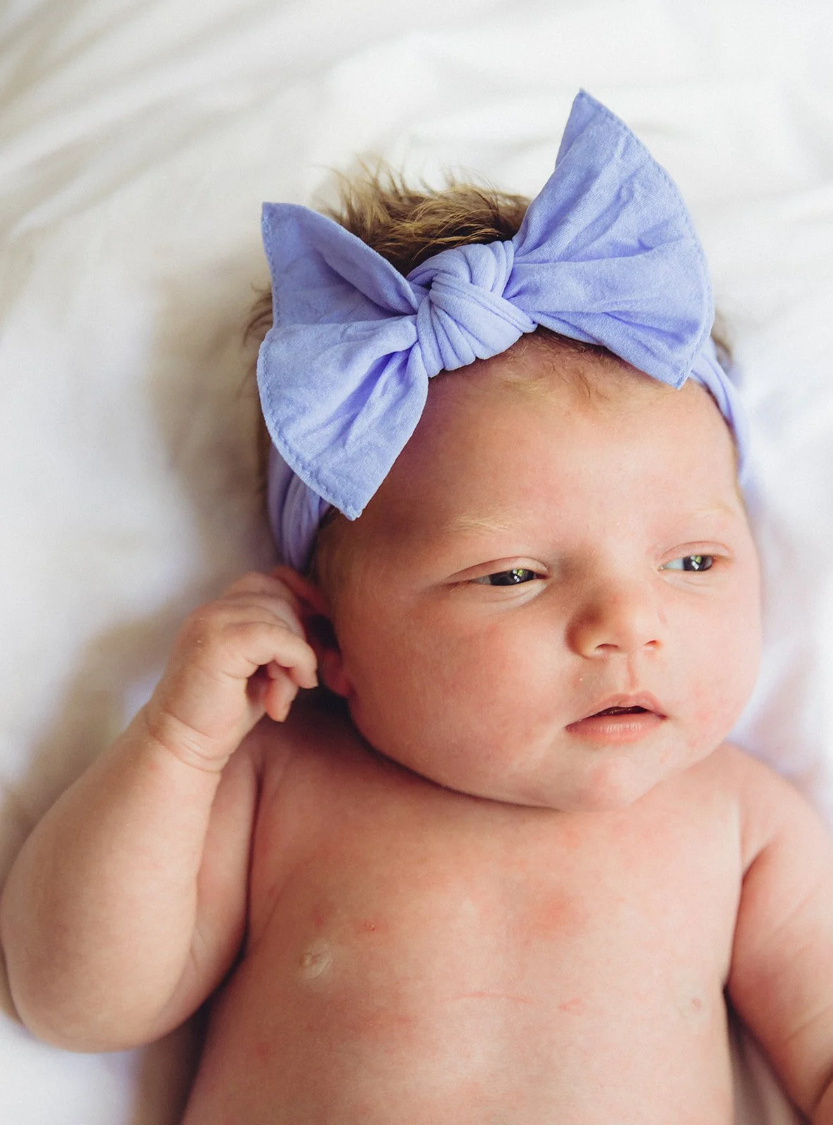 newborn baby professional photo session taken in East Greenwich, ri