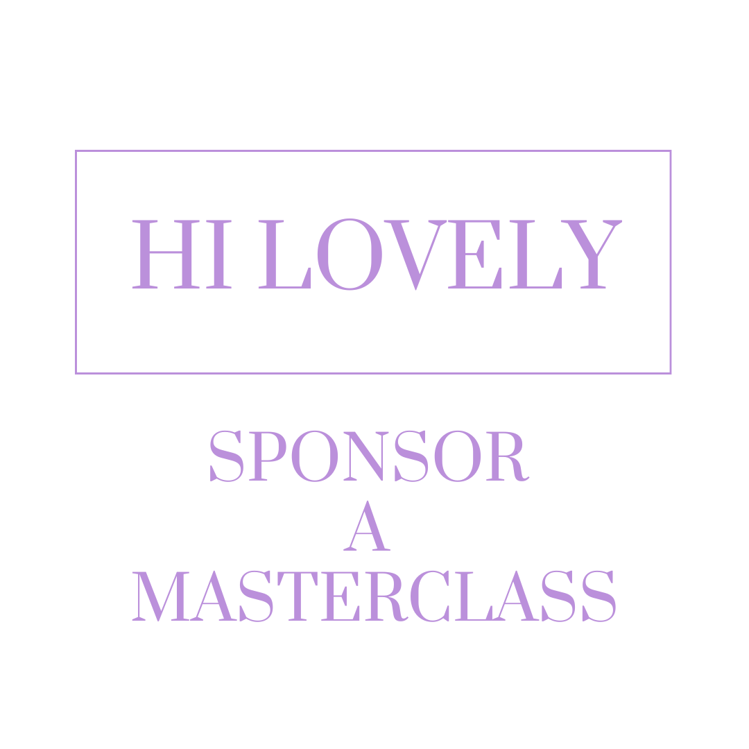 Sponsor a Masterclass