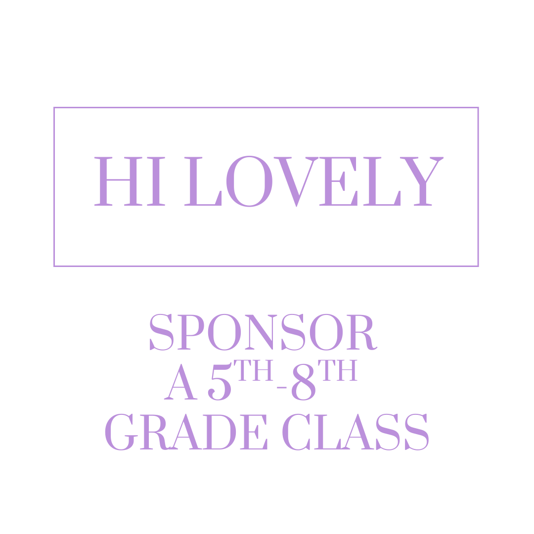 Sponsor a 5th-8th Grade Class