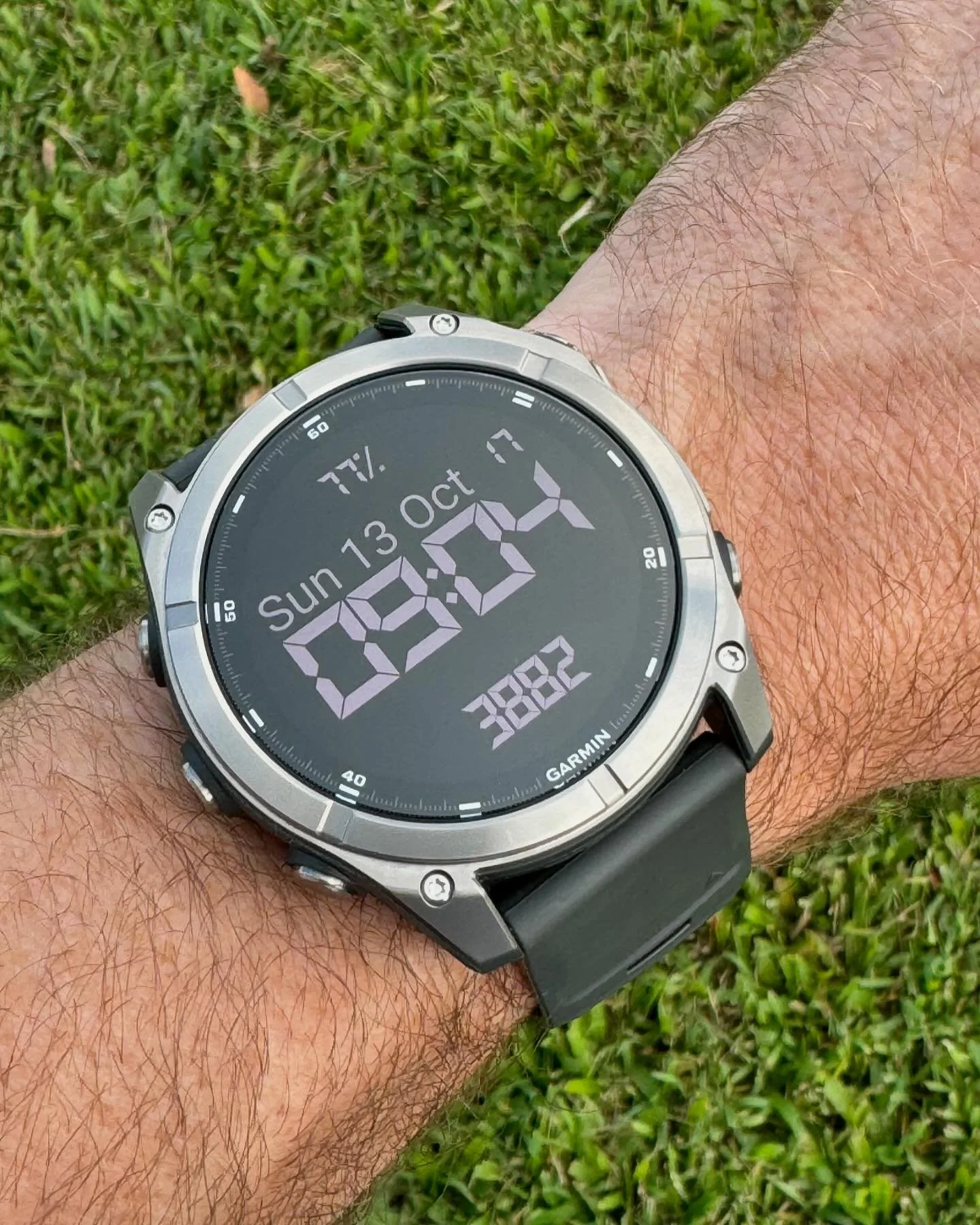 Garmin Fenix 8 Sapphire Titanium 51mm is looking pretty tight! @garmin does it again with their new flagship watch. #garmin #smartwatch #fitnesswatch #menswear #mensfashion