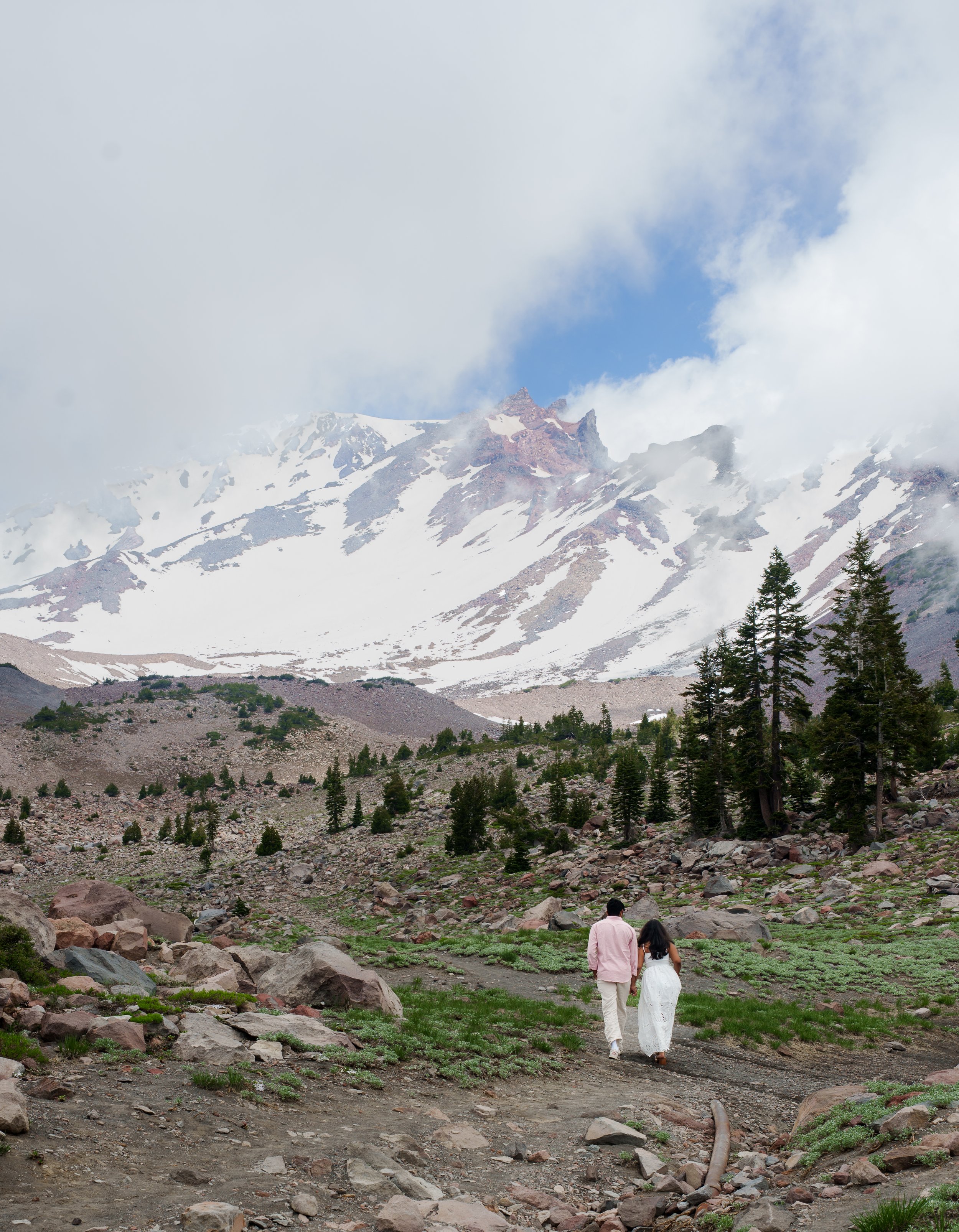 Proposal at Panther Meadows in Mount Shasta, California (CA)