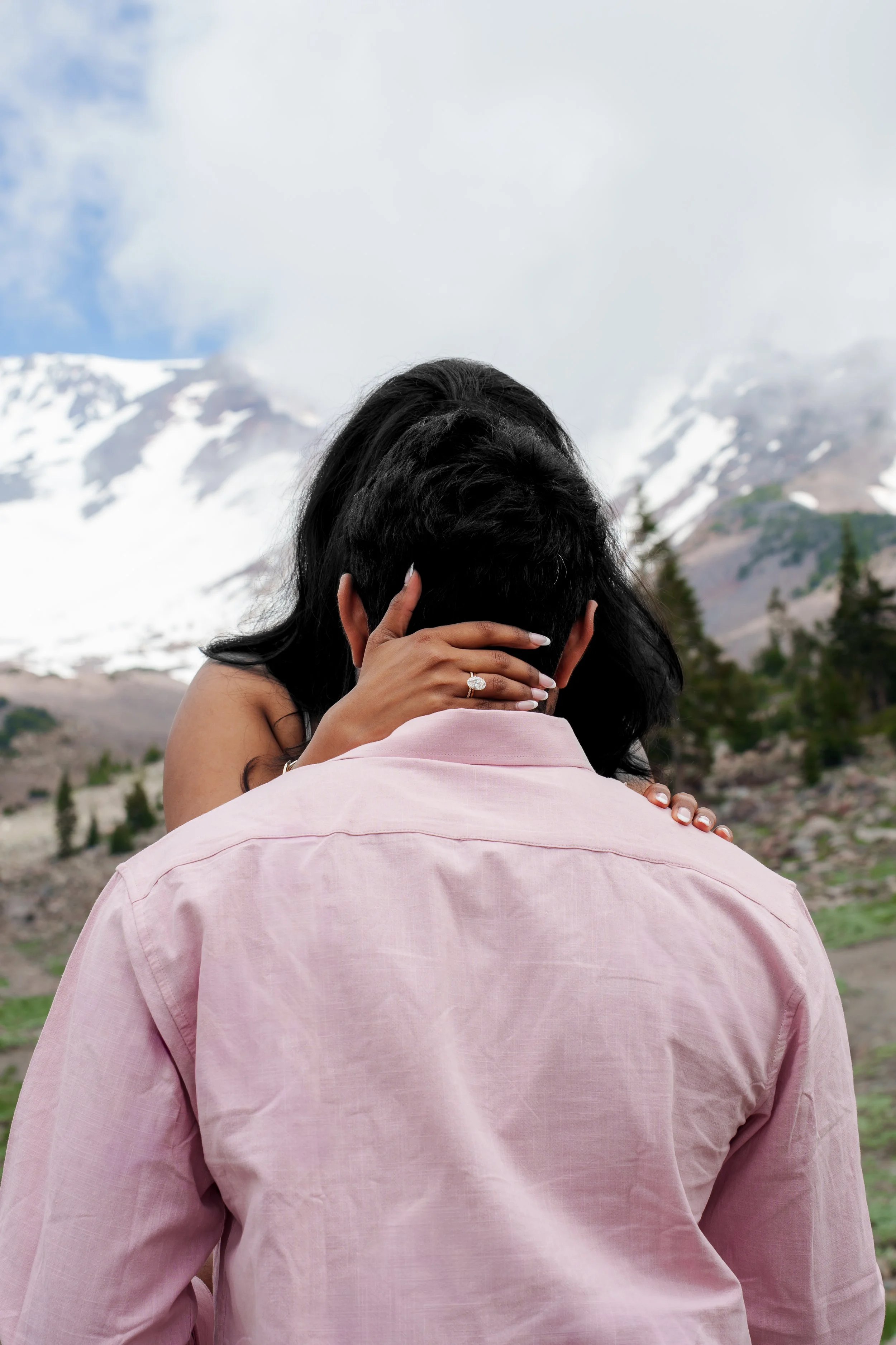 Proposal at Panther Meadows in Mount Shasta, California (CA)