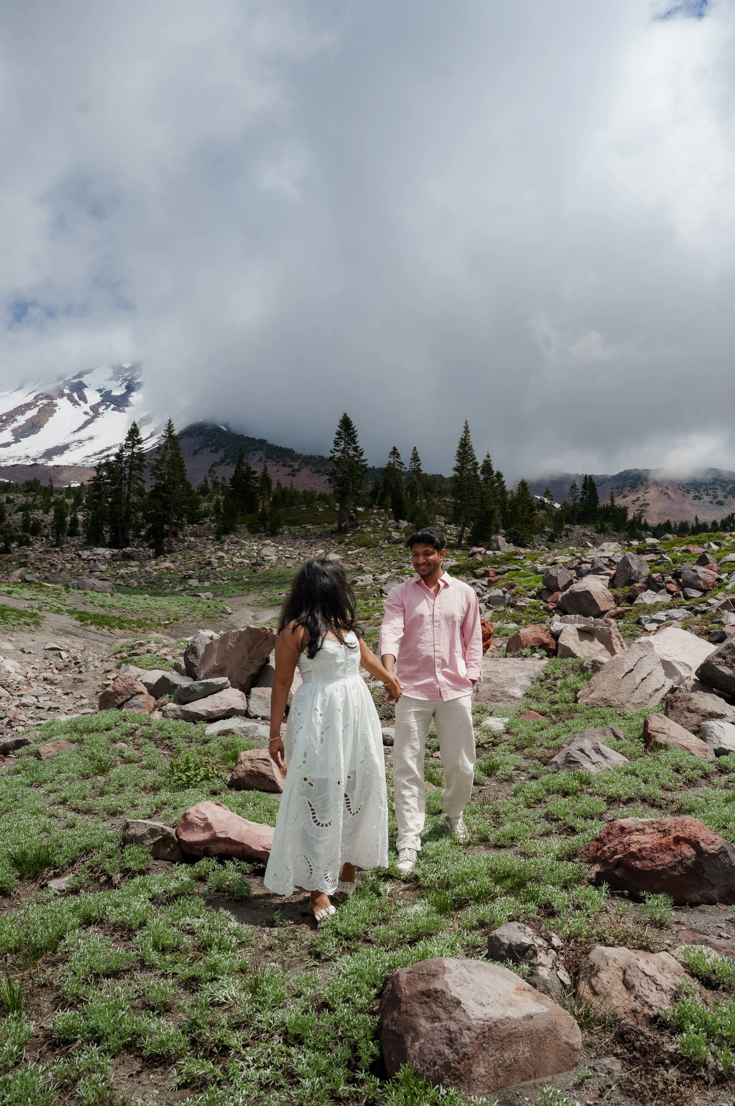 Proposal at Panther Meadows in Mount Shasta, California (CA)