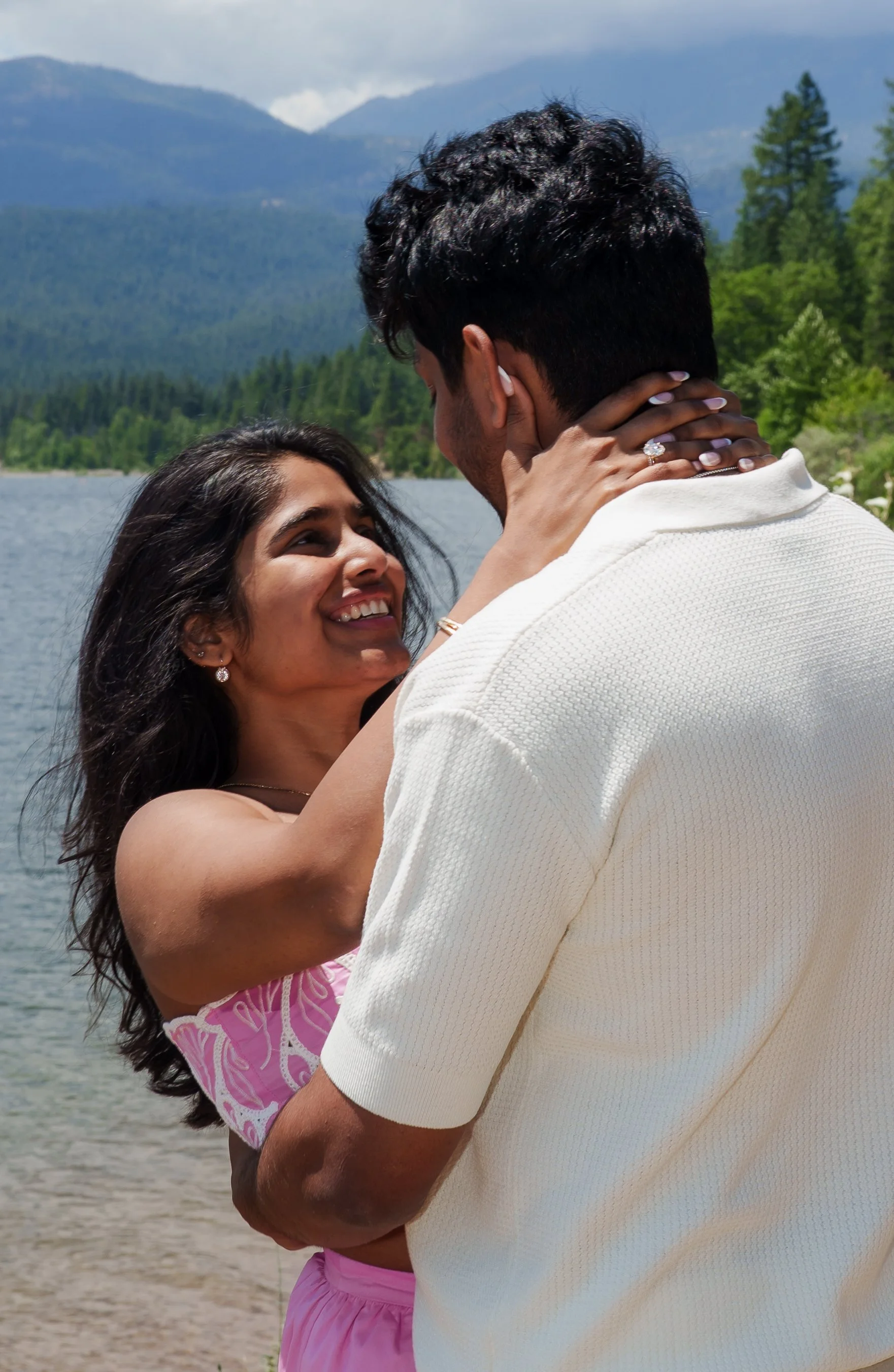 Post proposal photos at Lake Siskiyou in Mount Shasta, California (CA)