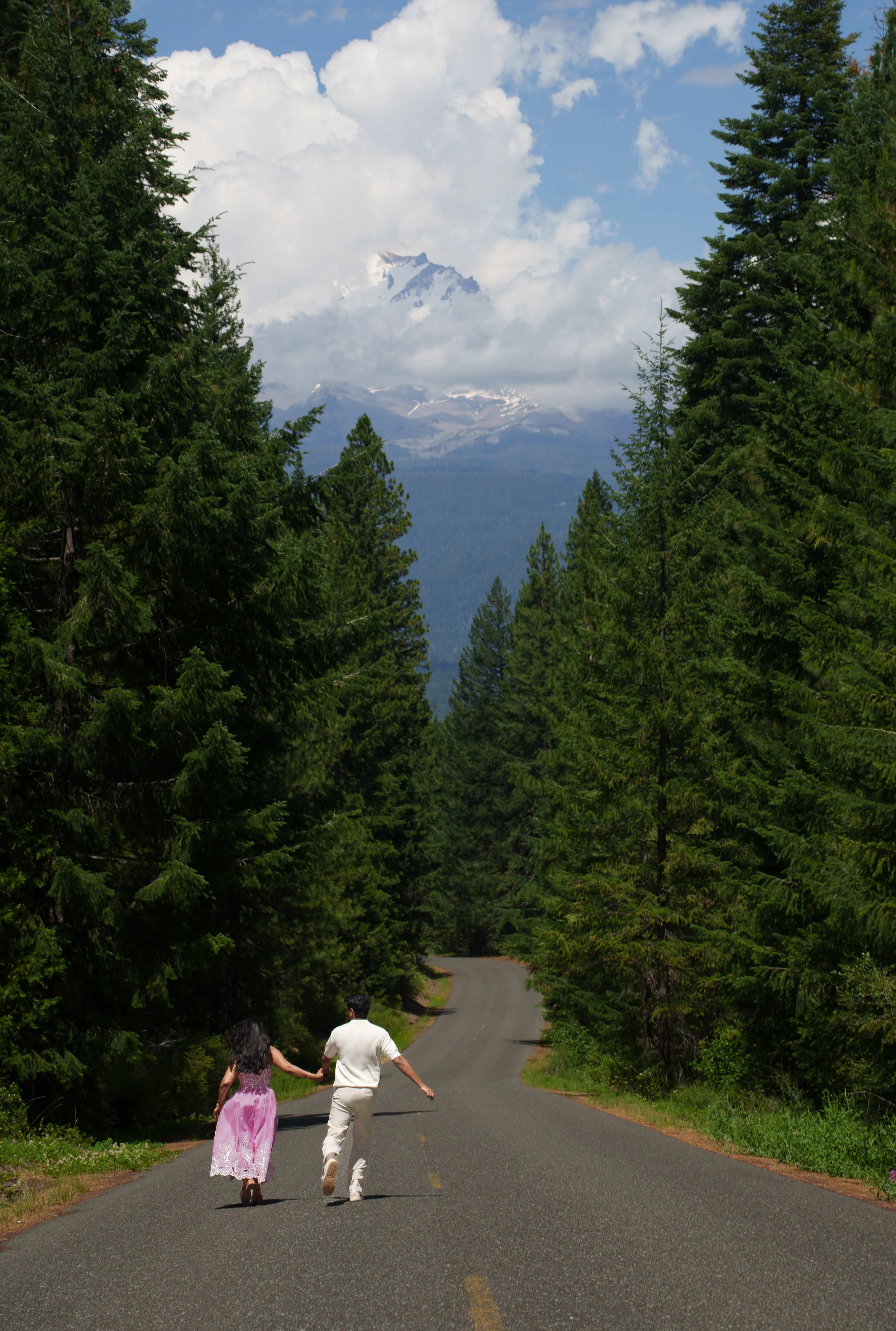 Post proposal photos at Castle Lake/Heart Lake in Mount Shasta, California (CA)