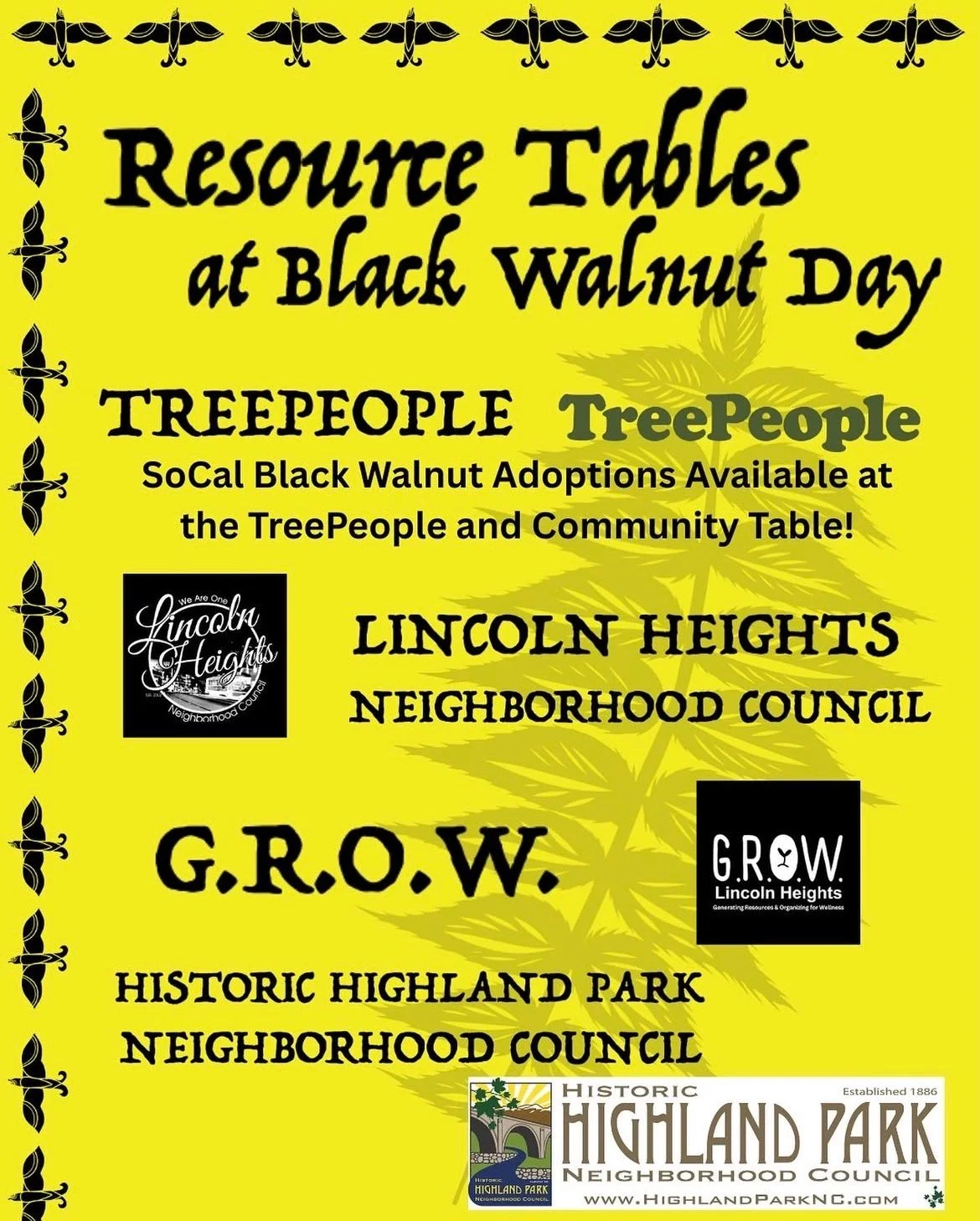 Takaape' Waashut 2026 Black Walnut Day