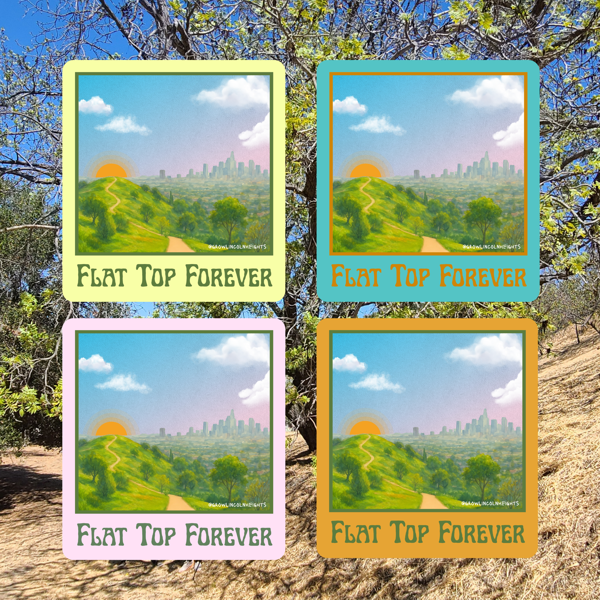 Flat Top Sticker Collection