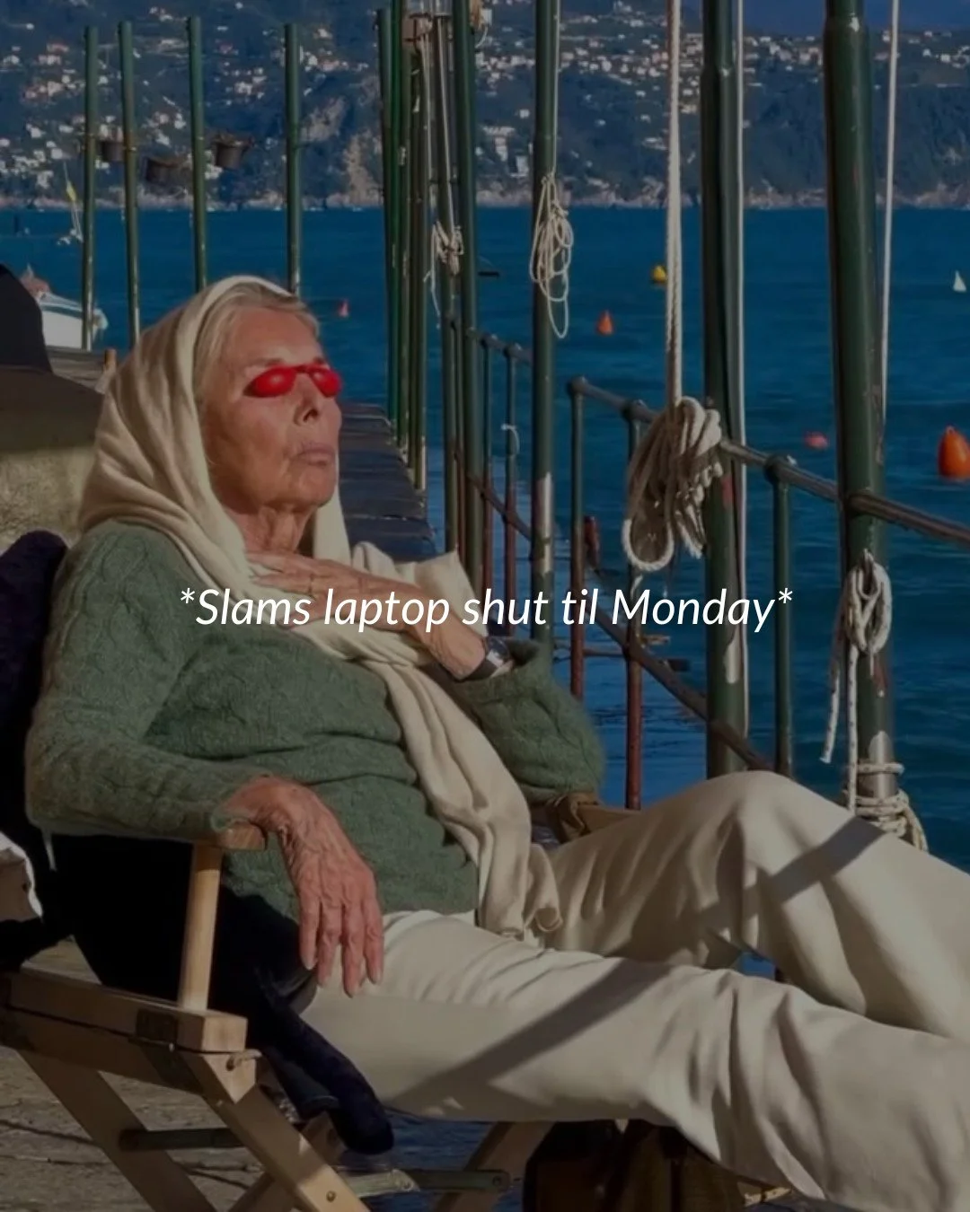 And that's a wrap on the week!👏🏼 ⁠
⁠
We spent our days curating beautiful and engaging feeds, creating compelling email newsletters, generating compounding Pinterest traffic, developing marketing strategies for clients, writing blogs designed for S