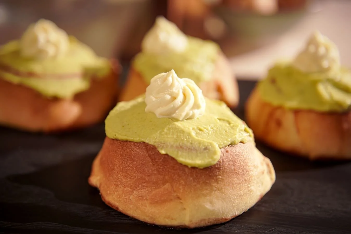 Here&rsquo;s a sneak peek at another new video that I&rsquo;m working on. Pistachio cinnamon rolls.