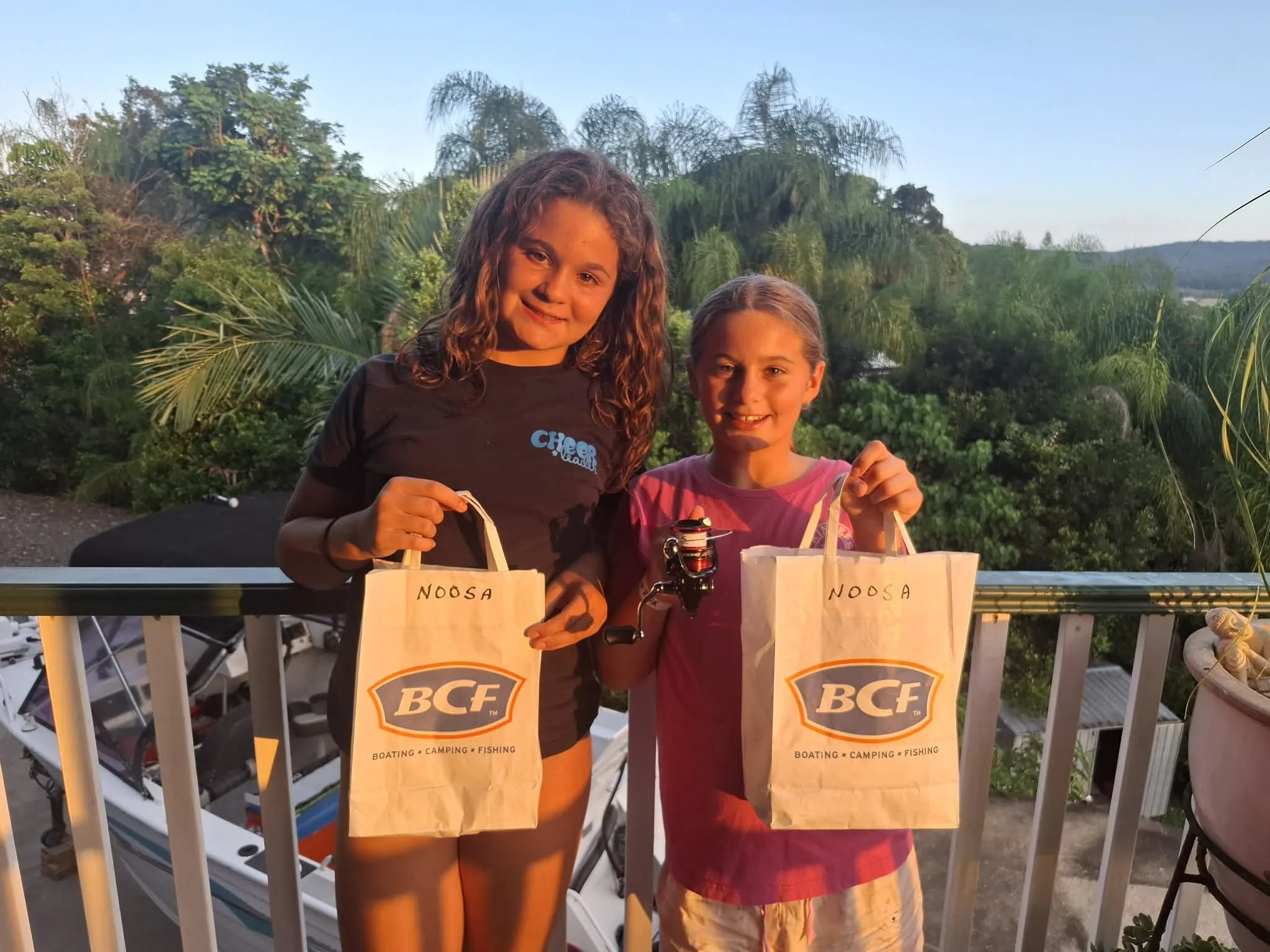 Smiles and prizes for some of Junior Members