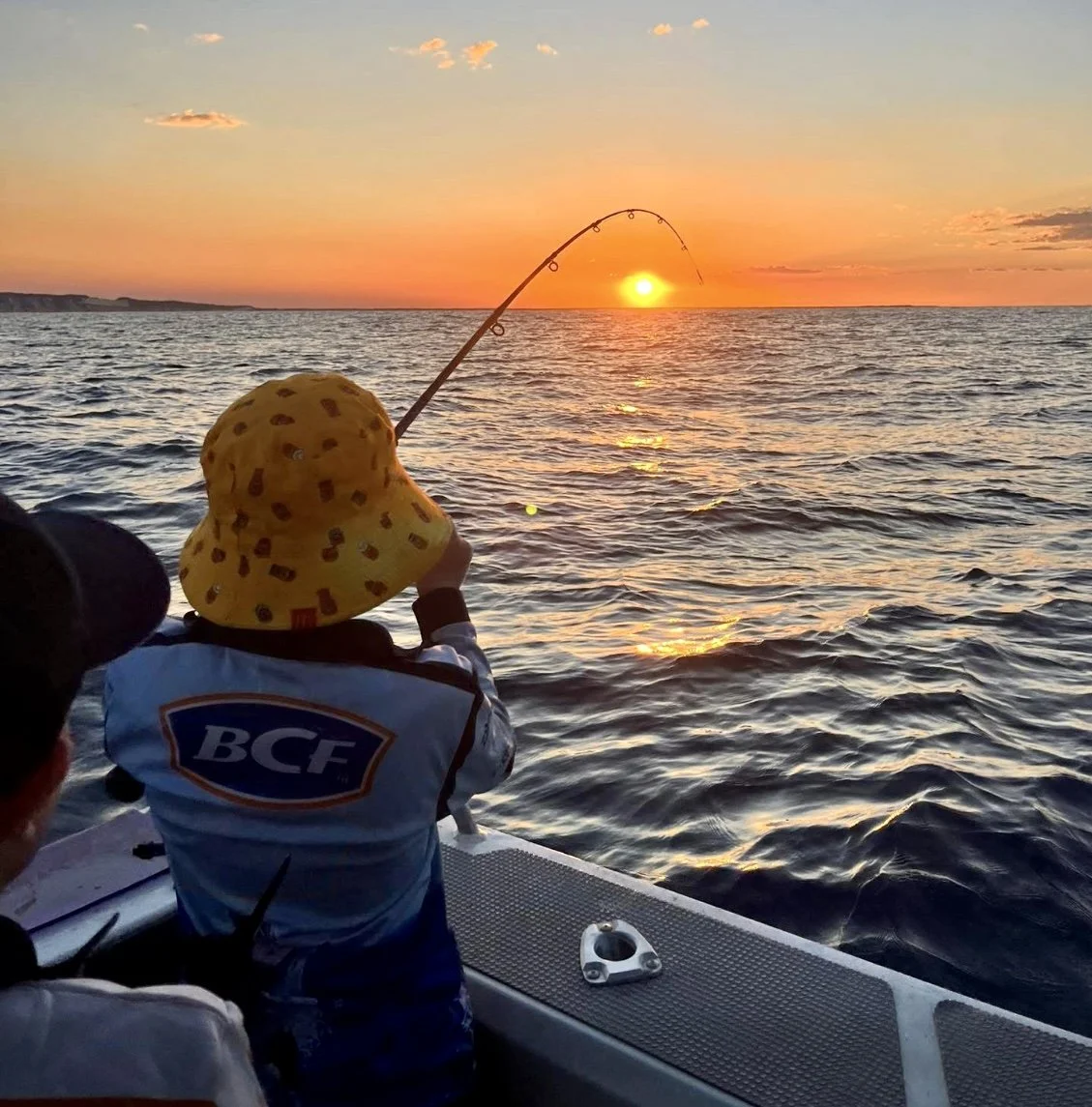 Getting stuck into the evening bite