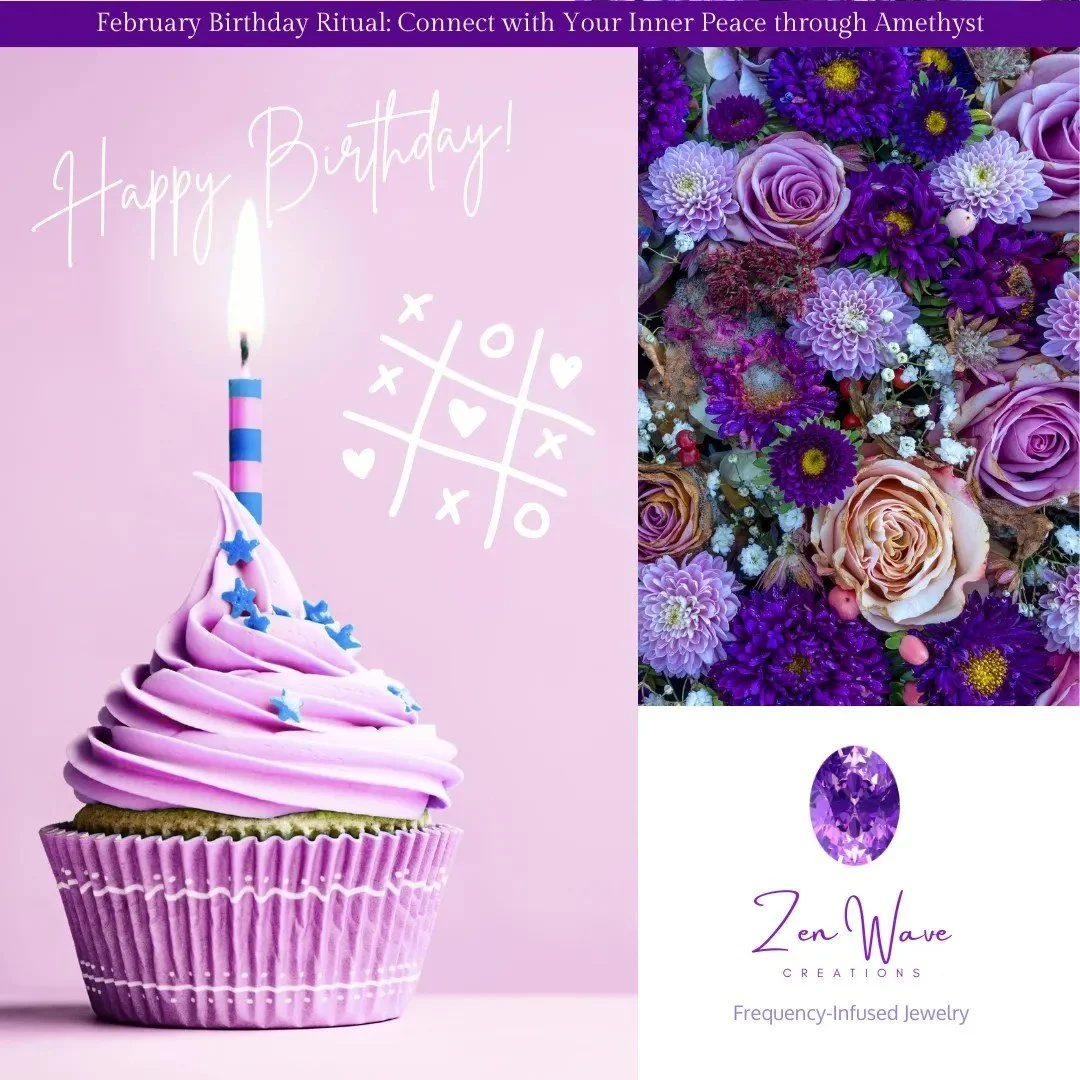 February Birthday Ritual: Connect with Your Inner Peace through Amethyst 💜💫

Amethyst is the stone of spiritual growth, intuition, and tranquility. It is known to enhance mental clarity and protect against negative energies. For those born in Febru