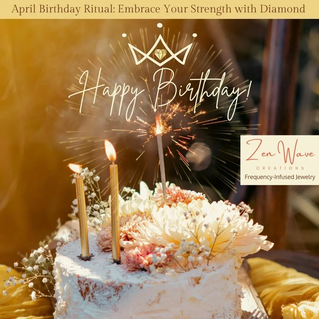 April Birthday Ritual: Embrace Your Strength with Diamond 💎🌟

Diamonds are known for their durability, brilliance, and clarity&mdash;much like your inner strength. They symbolize endurance and are associated with boosting one's confidence and vital