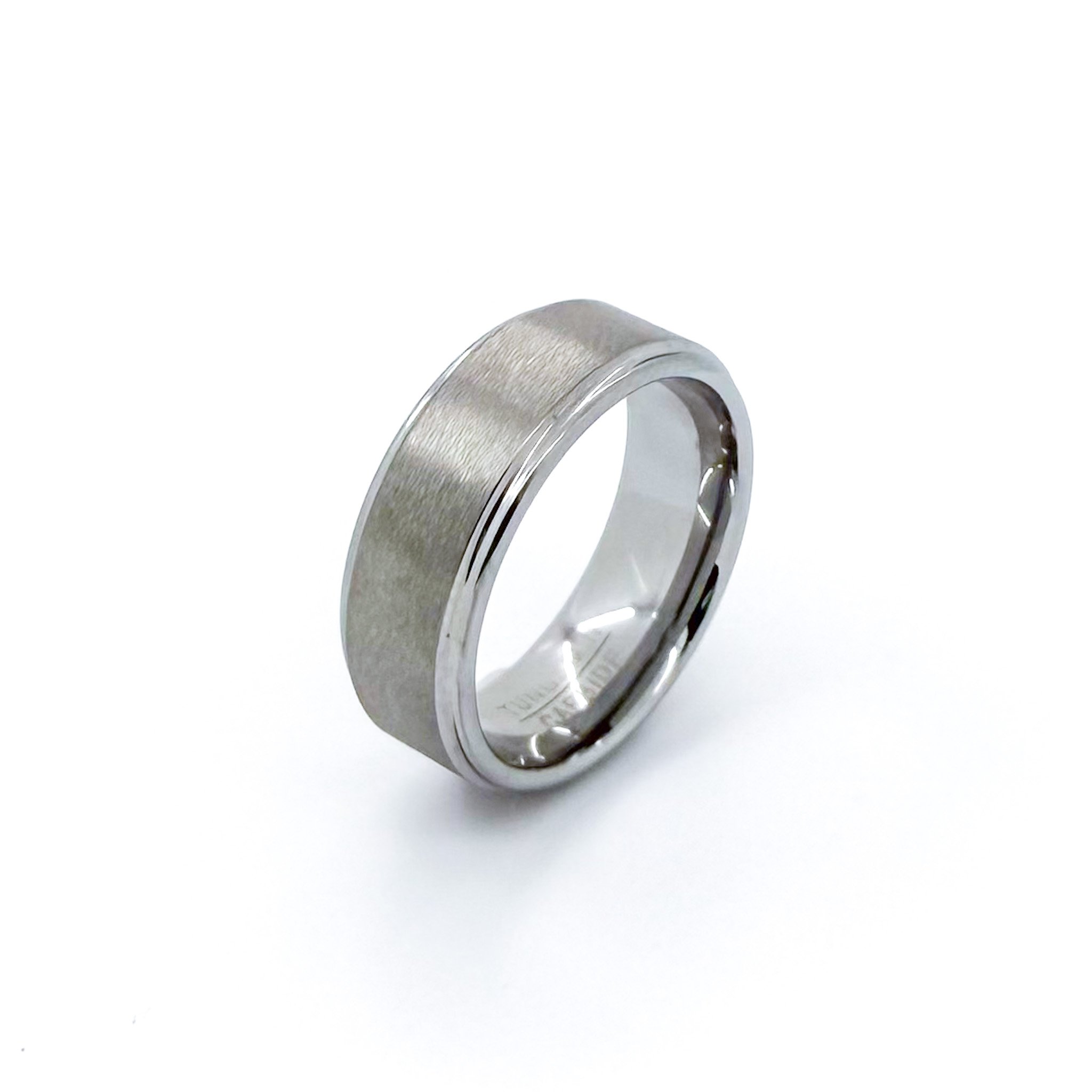 Zen Minimalist Tungsten Ring