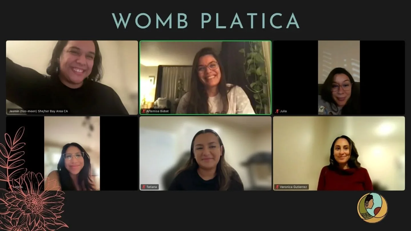 ✨ Womb Pl&aacute;tica Recap ✨

Our October Pl&aacute;tica was a full and beautiful circle 🩶
Each month, I keep these gatherings small and intimate so we can slow down, share openly, and truly be in community with one another.

Together, we explored 