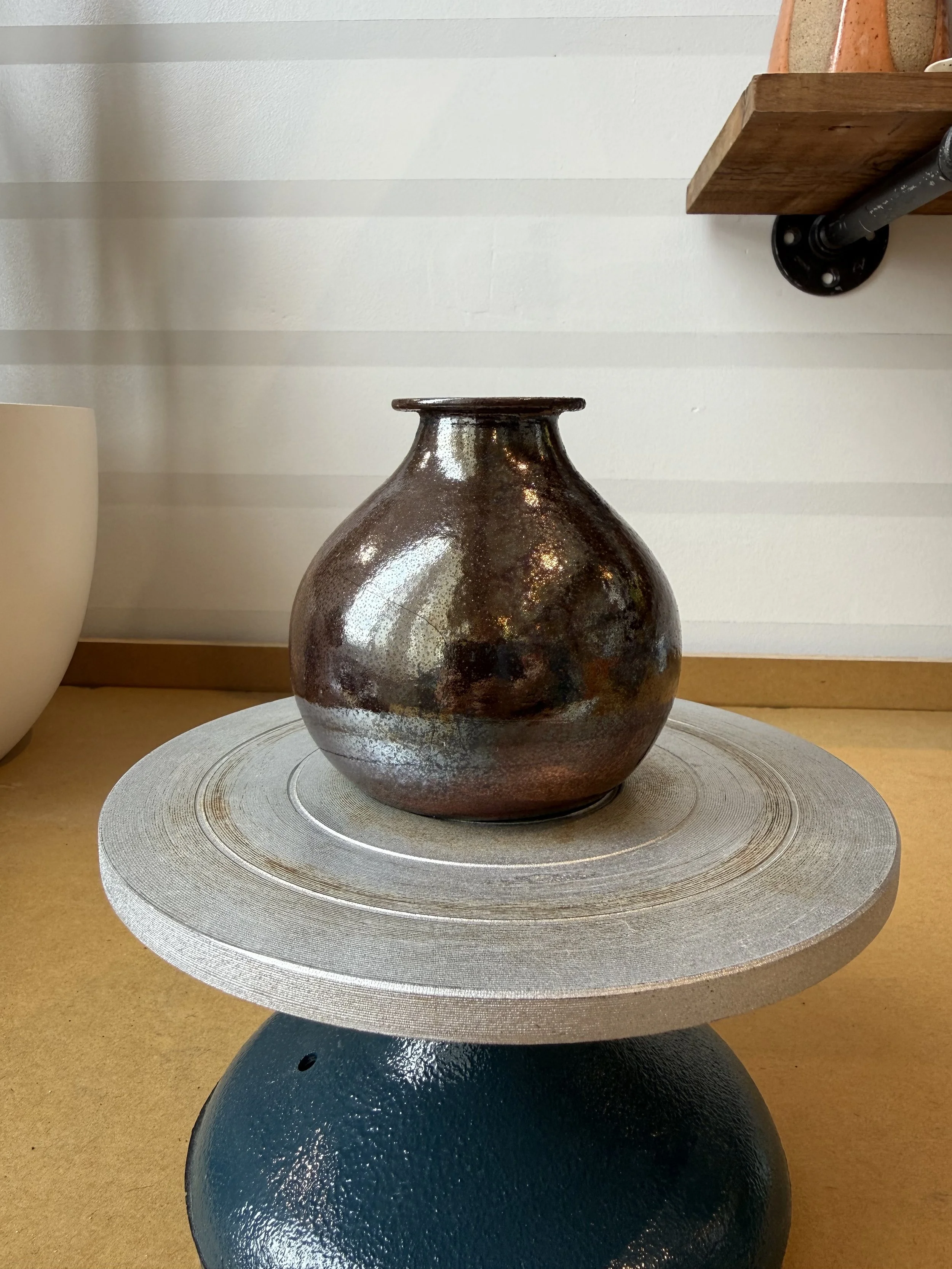 Raku Bud Vase (4)