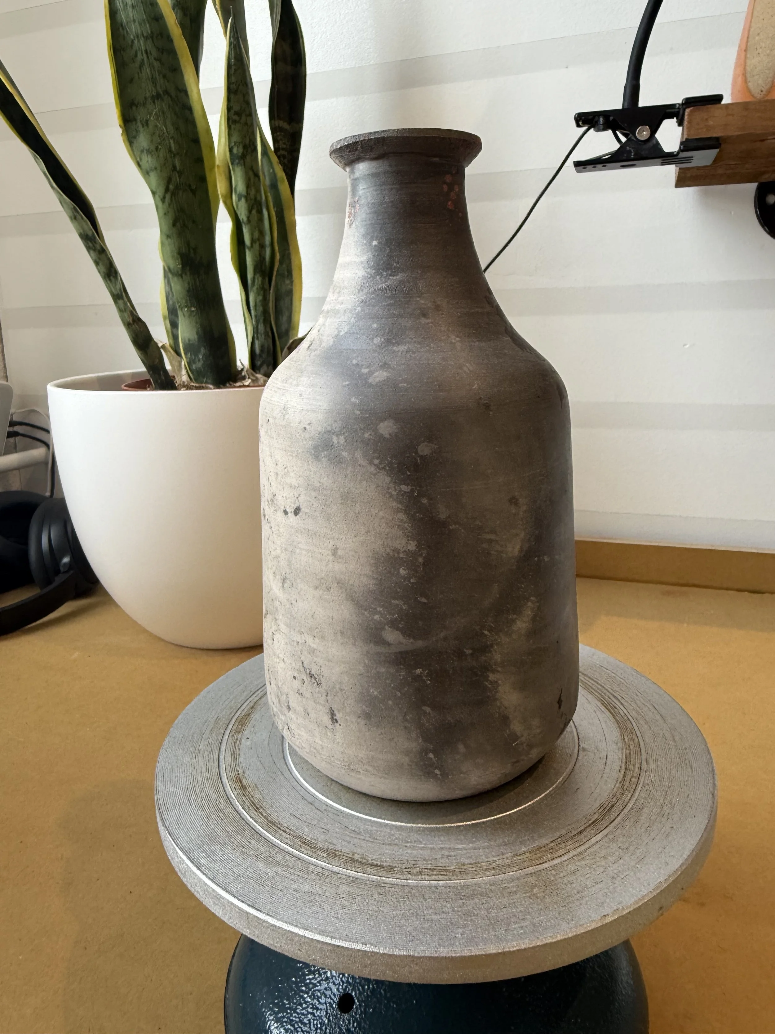 Pit Fired Bottle - 1