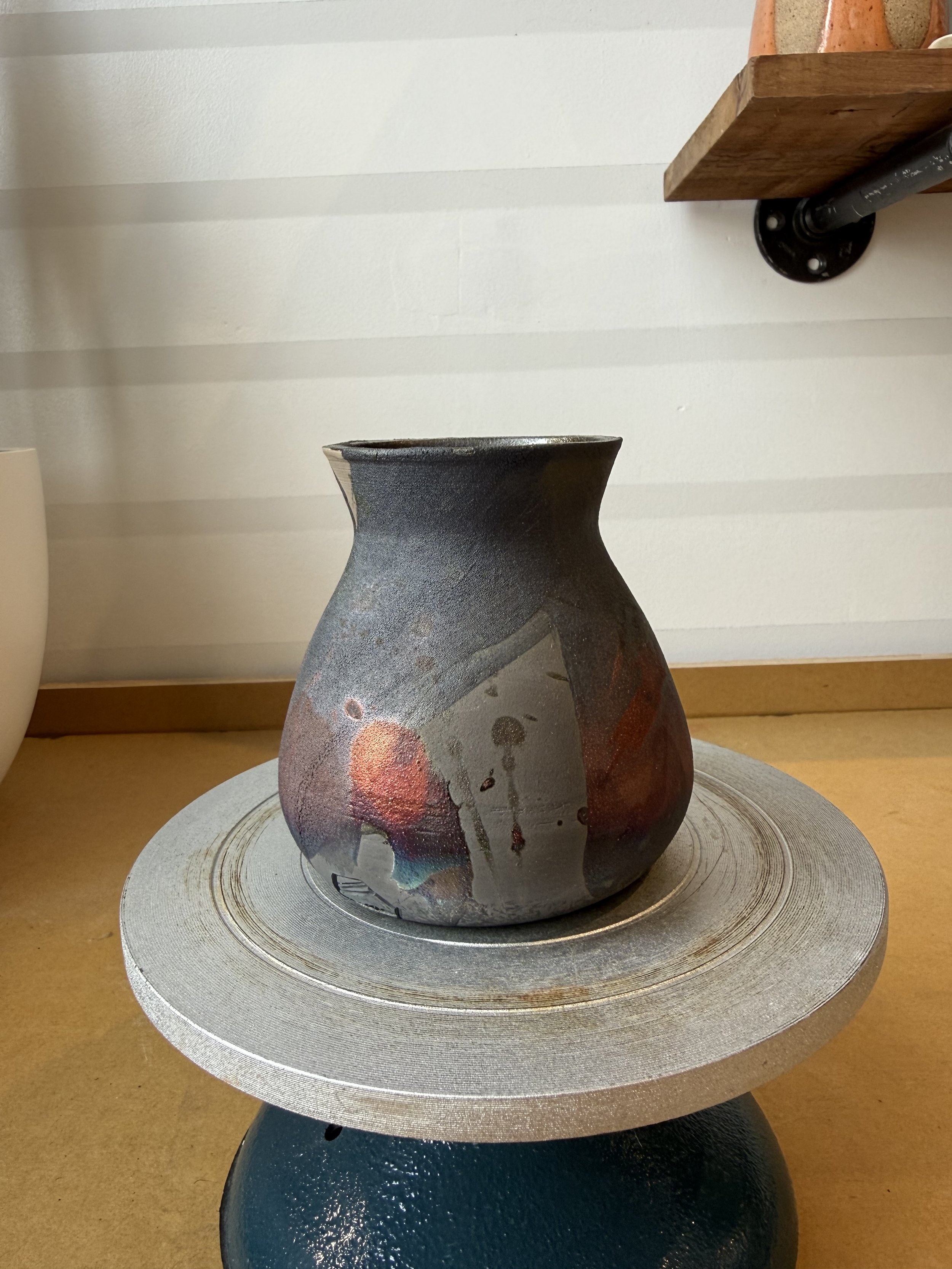 Raku Bud Vase (7)